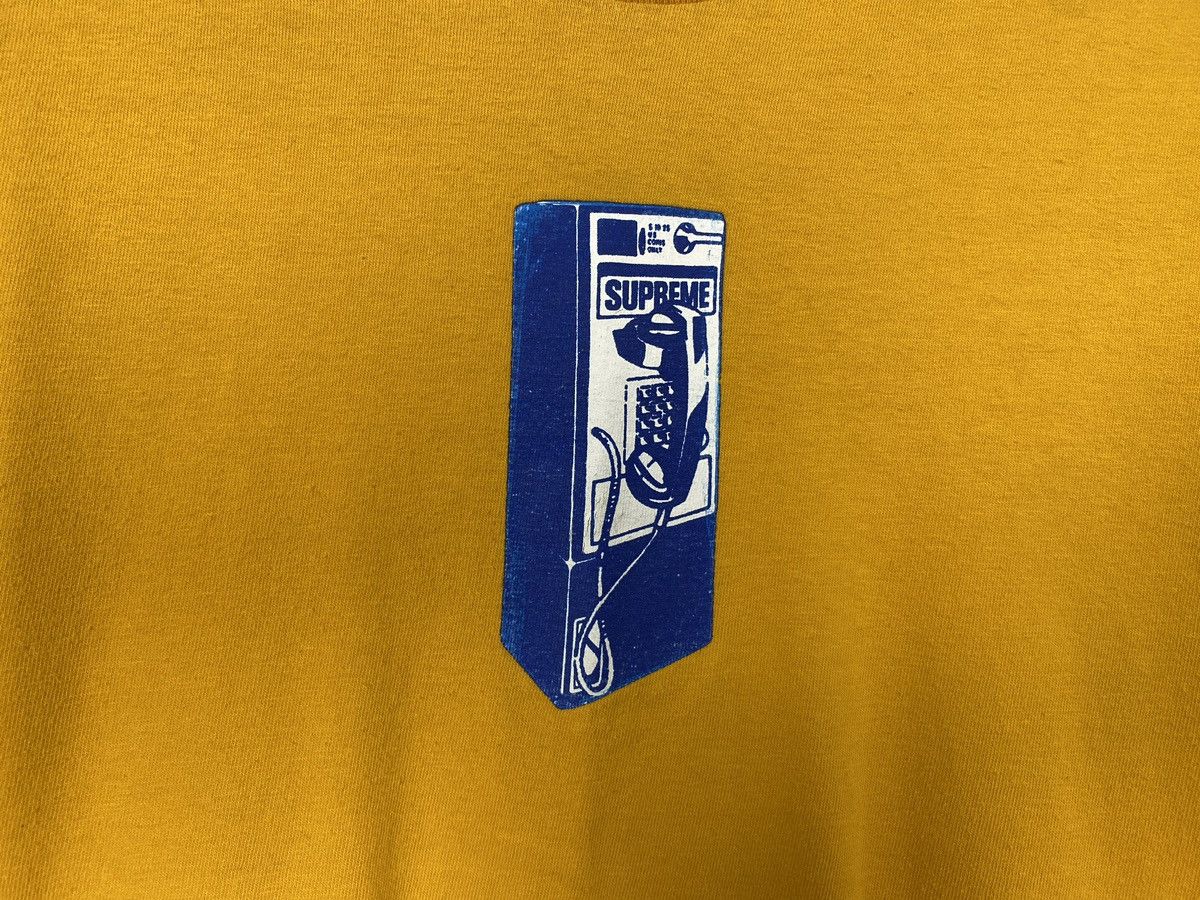 Vintage Men’s Supreme Telephone Booth T Shirt Size M Size US M / EU 48-50 / 2 - 4 Thumbnail
