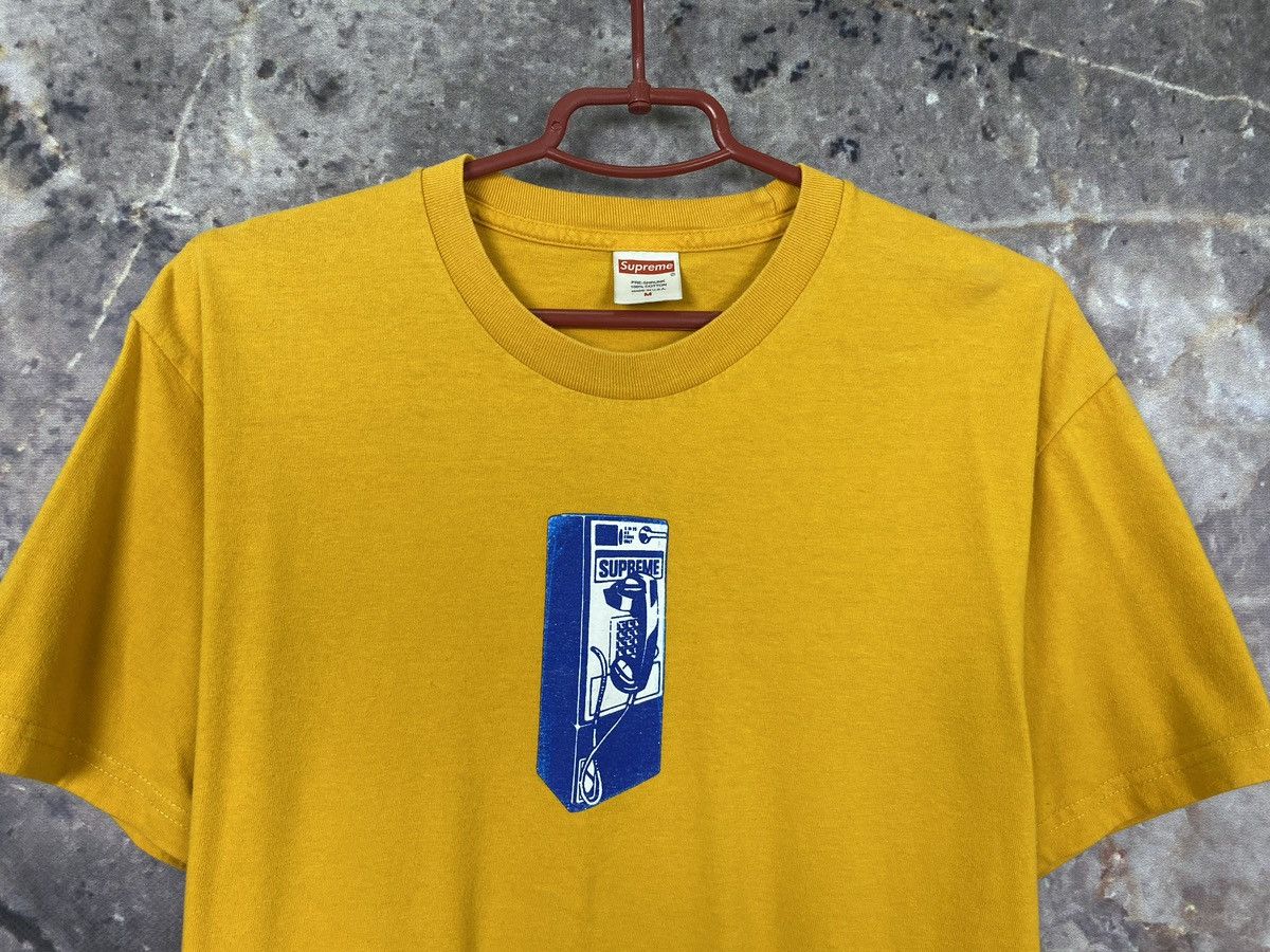 Vintage Men’s Supreme Telephone Booth T Shirt Size M Size US M / EU 48-50 / 2 - 2 Thumbnail