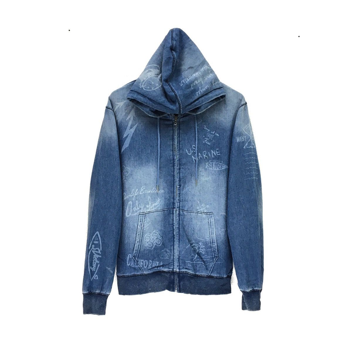 Retro Engine Nice Design Denime Style Hoodie