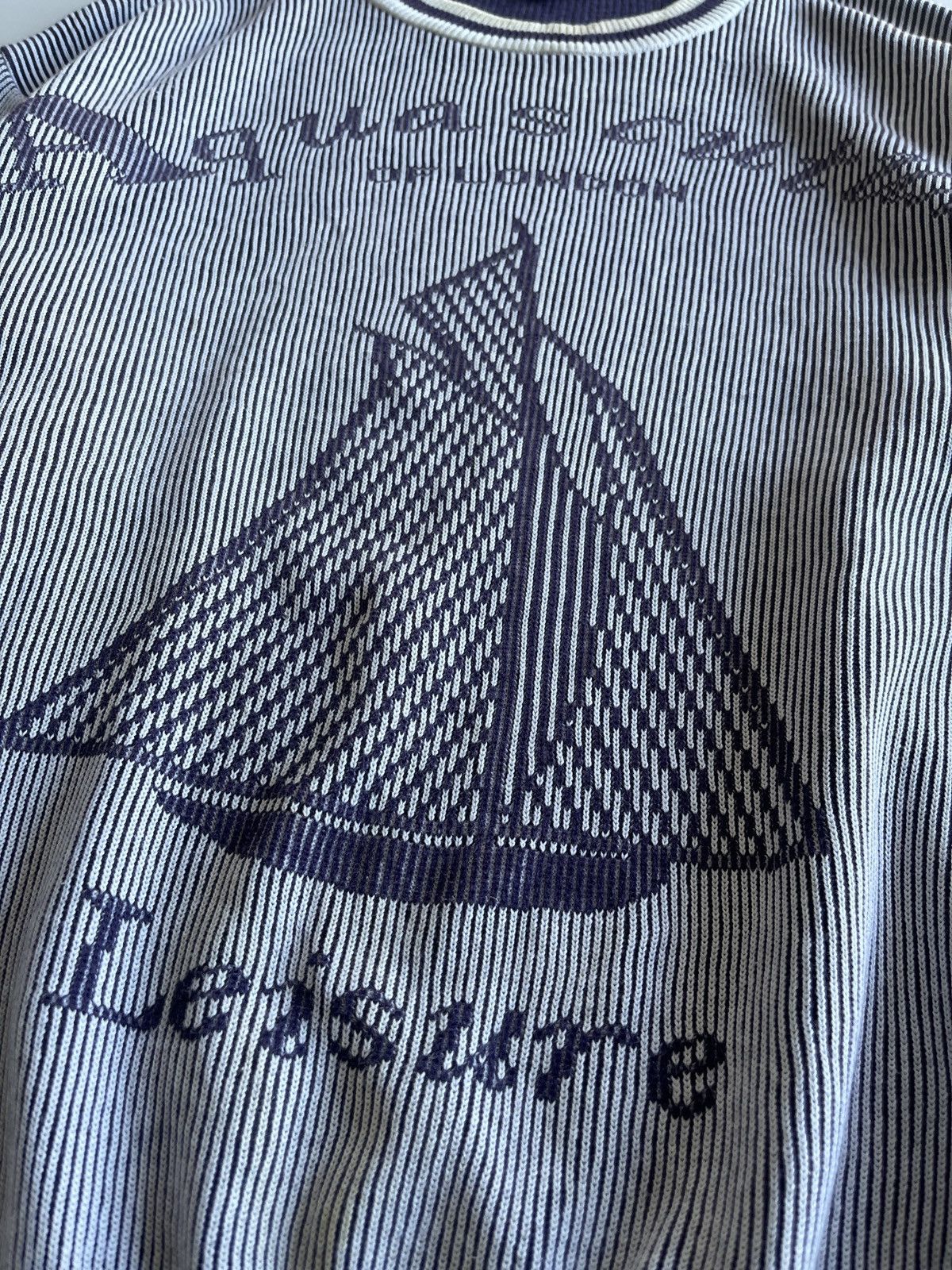 Aquascutum Aquascutum Leisure Big Logo Knitwear Size US L / EU 52-54 / 3 - 4 Thumbnail
