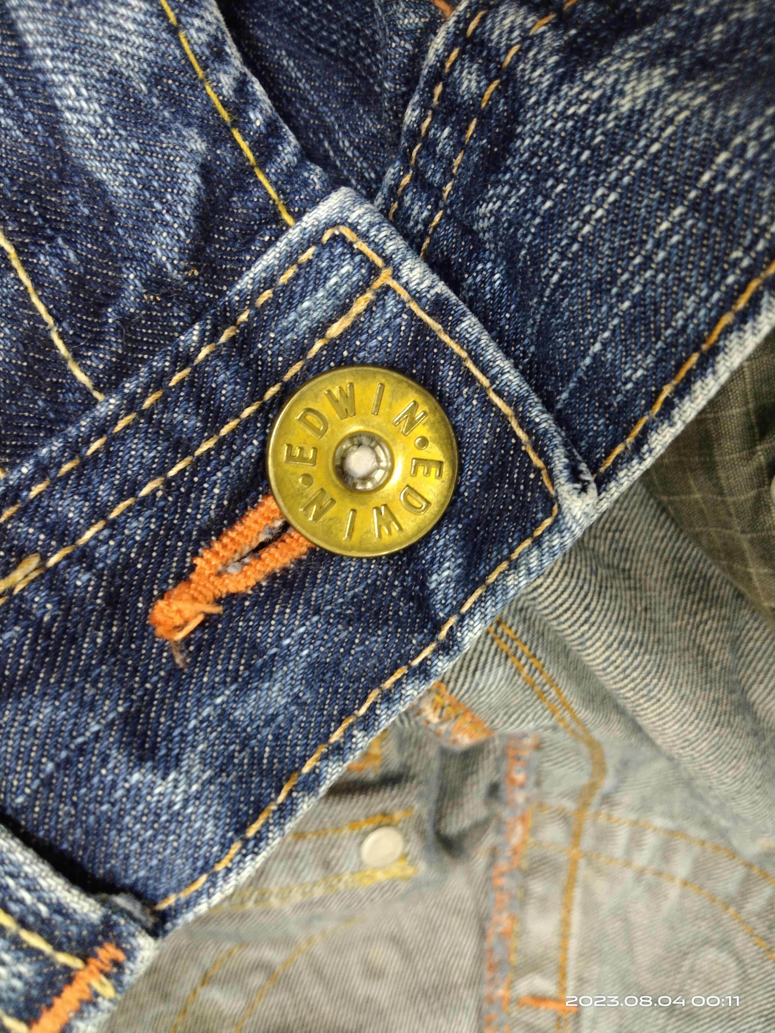 Edwin 🔥INSANE 90s FLARE TWIST SICK BUSHPANTS EDWIN DENIM PANTS Size US 30 / EU 46 - 9 Thumbnail