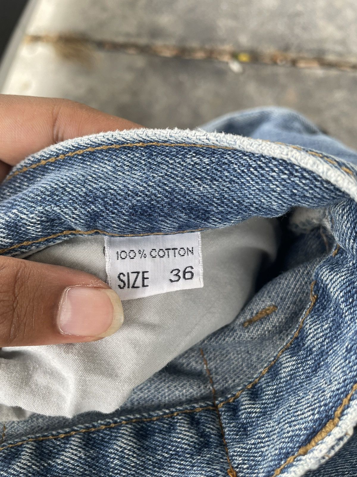 Tribal Streetwear × Vintage Vintage Tribal American Streetwear Jeans Pants Old Thai Shop Size US 36 / EU 52 - 5 Thumbnail
