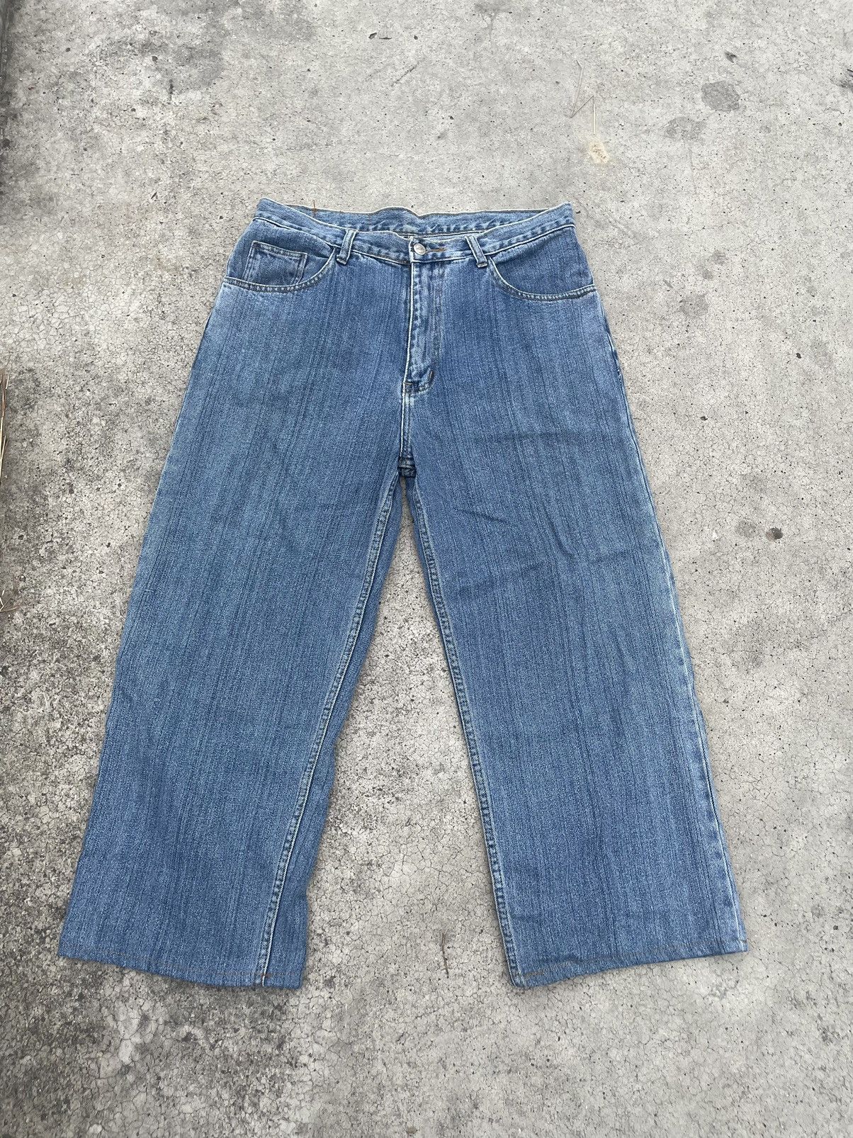 Tribal Streetwear × Vintage Vintage Tribal American Streetwear Jeans Pants Old Thai Shop Size US 36 / EU 52 - 2 Thumbnail