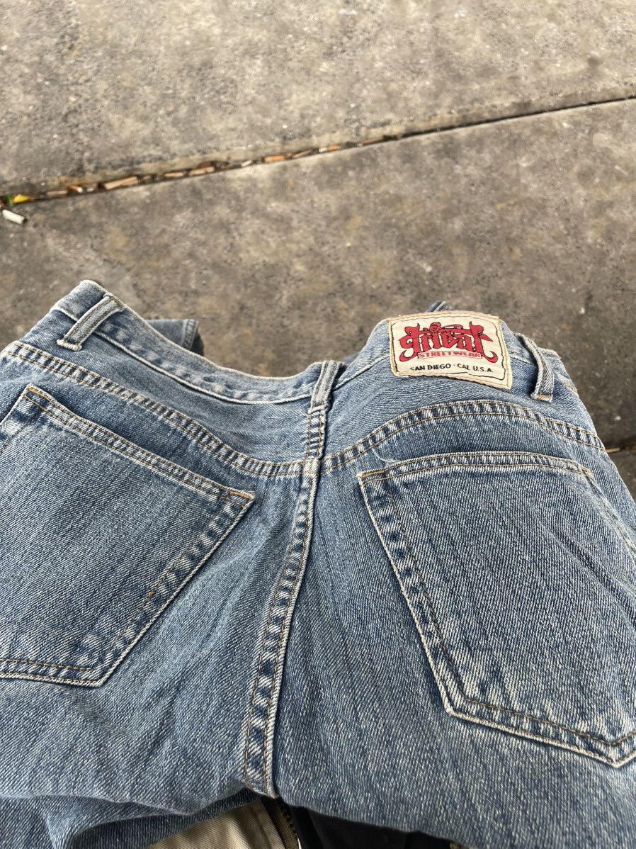 Tribal Streetwear × Vintage Vintage Tribal American Streetwear Jeans Pants Old Thai Shop Size US 36 / EU 52 - 6 Thumbnail