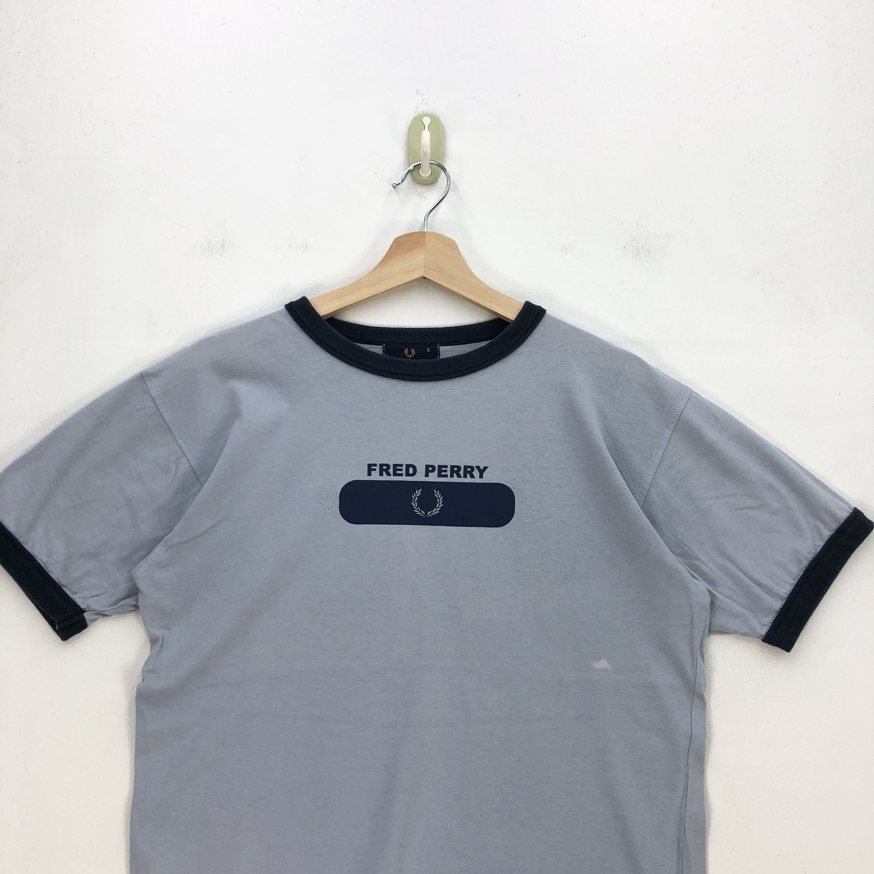 Fred Perry × Vintage Vintage Fred Perry Ringer T Shirt Fred Perry Ringer Tee Size US M / EU 48-50 / 2 - 2 Thumbnail
