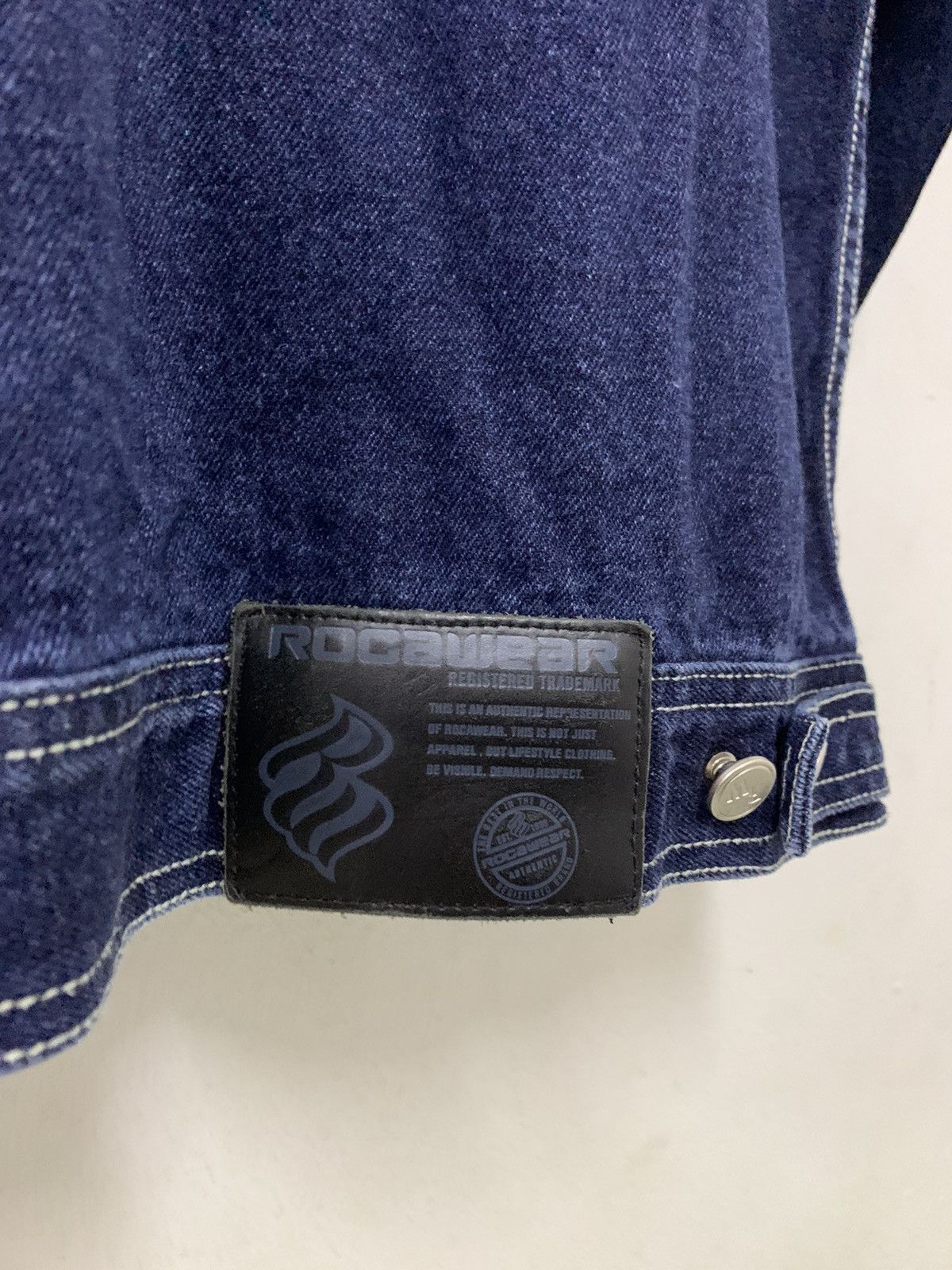 Rocawear Vintage Rocawear Denim Jacket Size US XL / EU 56 / 4 - 8 Thumbnail