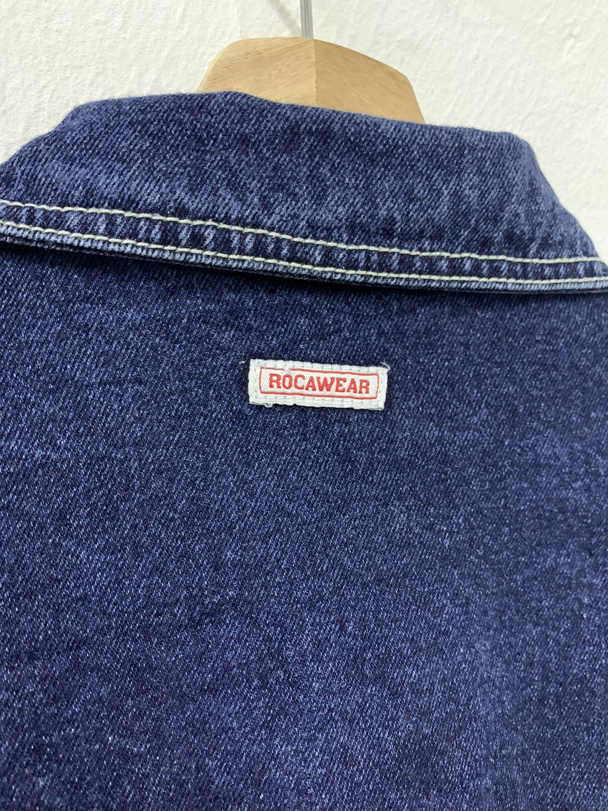Rocawear Vintage Rocawear Denim Jacket Size US XL / EU 56 / 4 - 7 Thumbnail