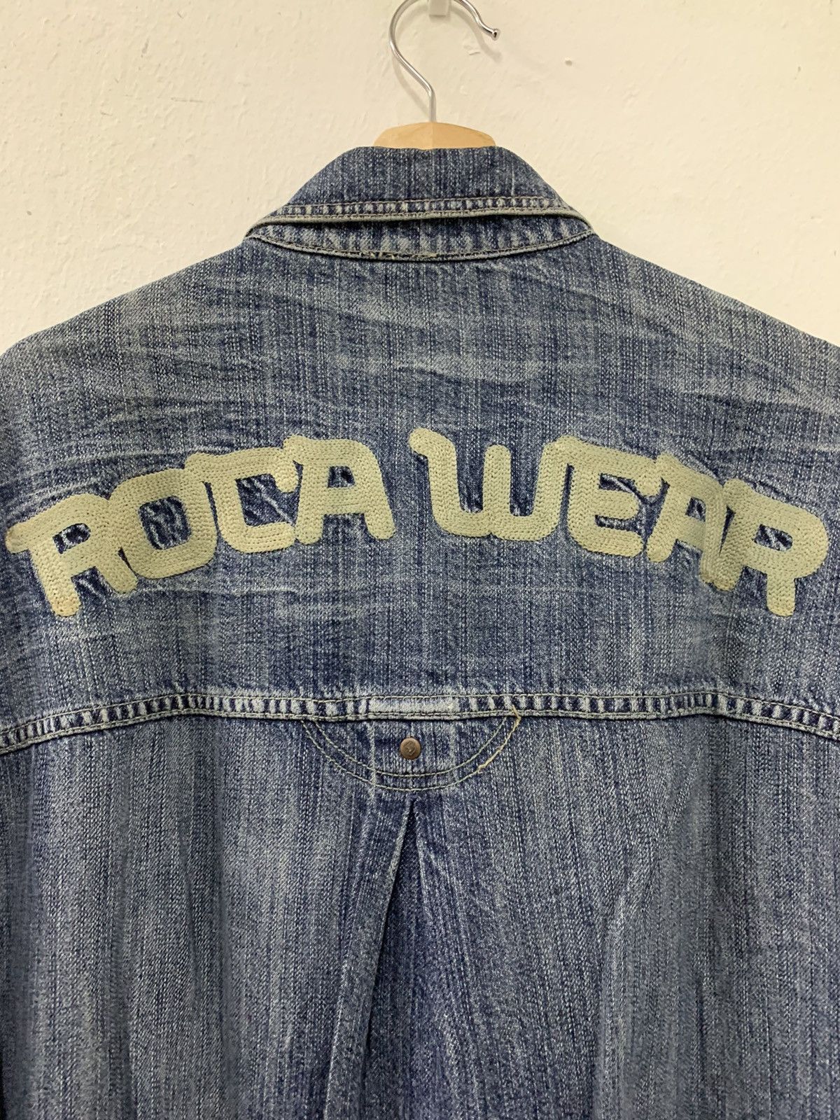 Rocawear Rocawear Patches Chore Denim Jacket Size US XL / EU 56 / 4 - 11 Thumbnail