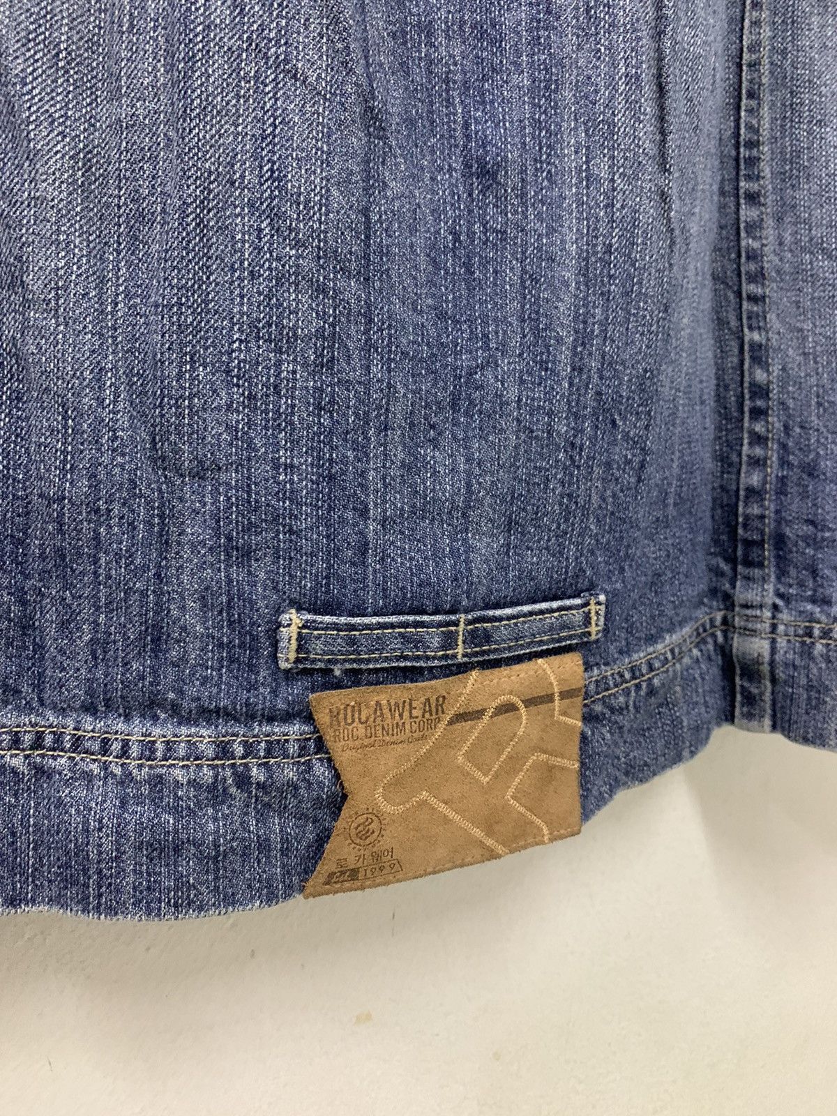 Rocawear Rocawear Patches Chore Denim Jacket Size US XL / EU 56 / 4 - 8 Thumbnail