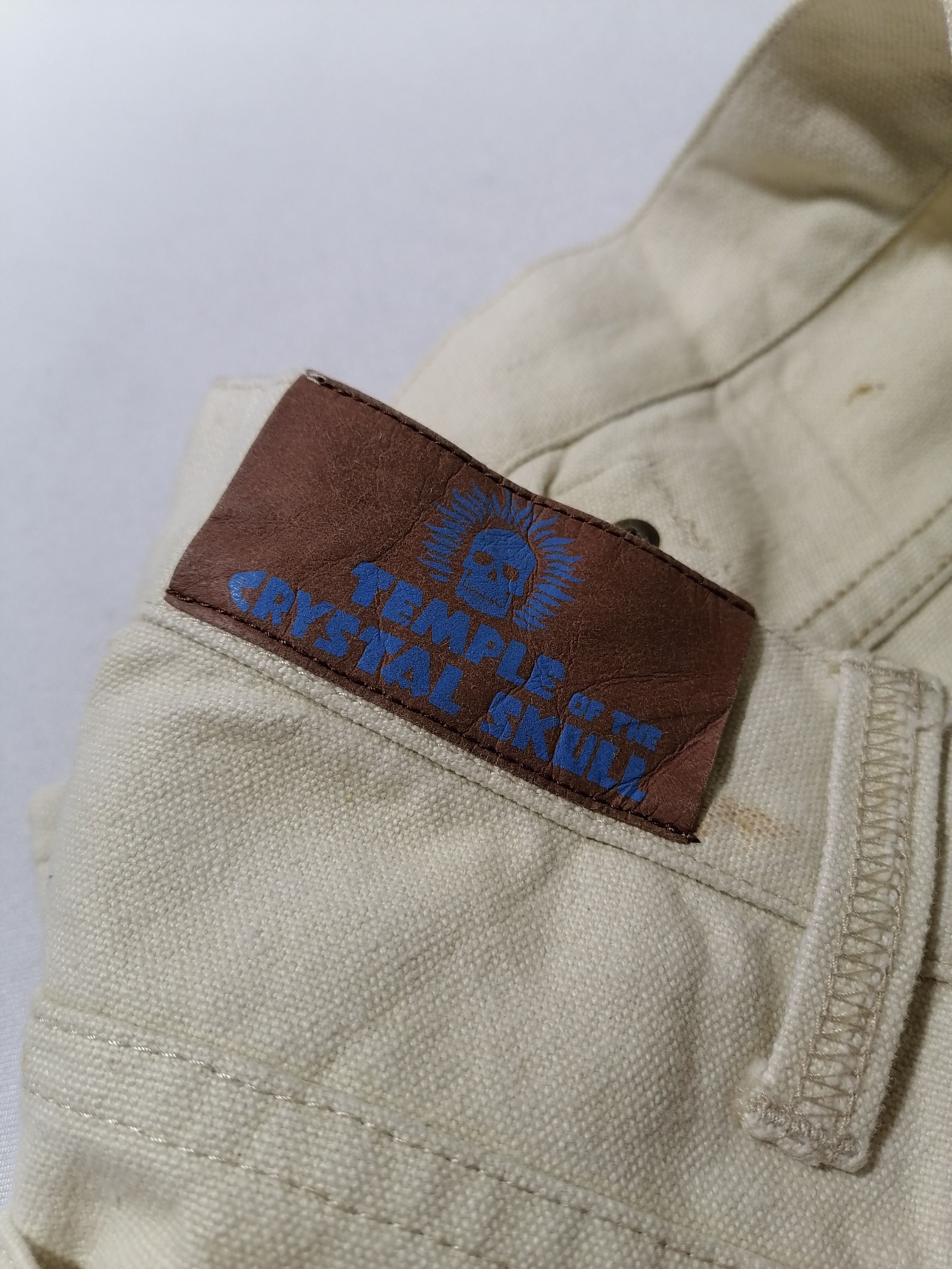 Disney Indiana Jones Adventure Embroidered Pants Size US 27 - 4 Thumbnail