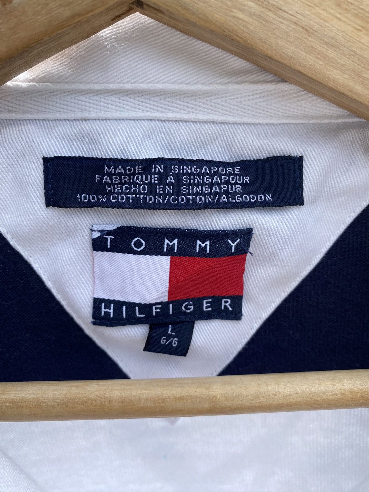 Tommy Hilfiger Tommy hilfiger rugby striped long sleeve Size US L / EU 52-54 / 3 - 8 Thumbnail