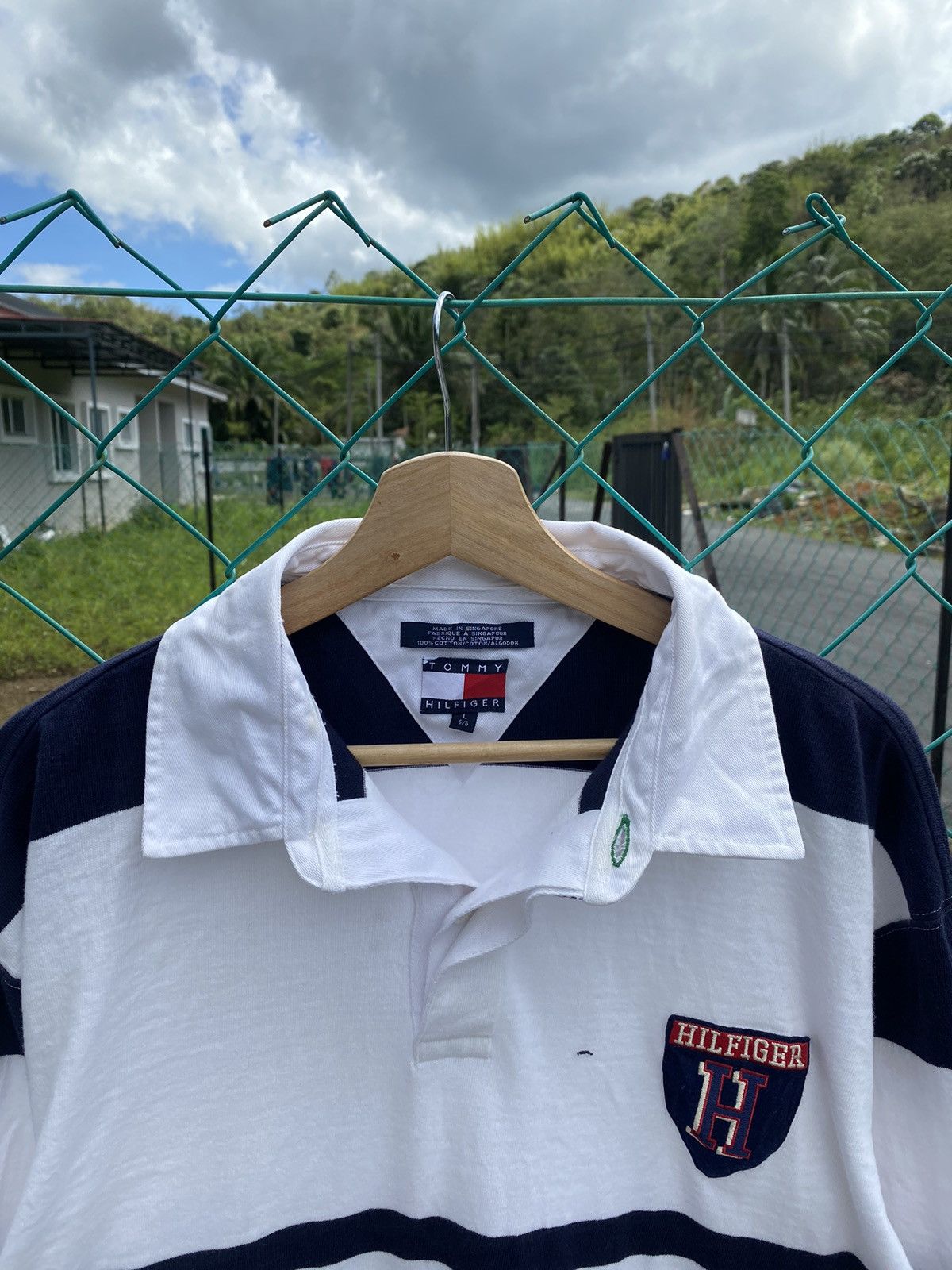Tommy Hilfiger Tommy hilfiger rugby striped long sleeve Size US L / EU 52-54 / 3 - 3 Thumbnail