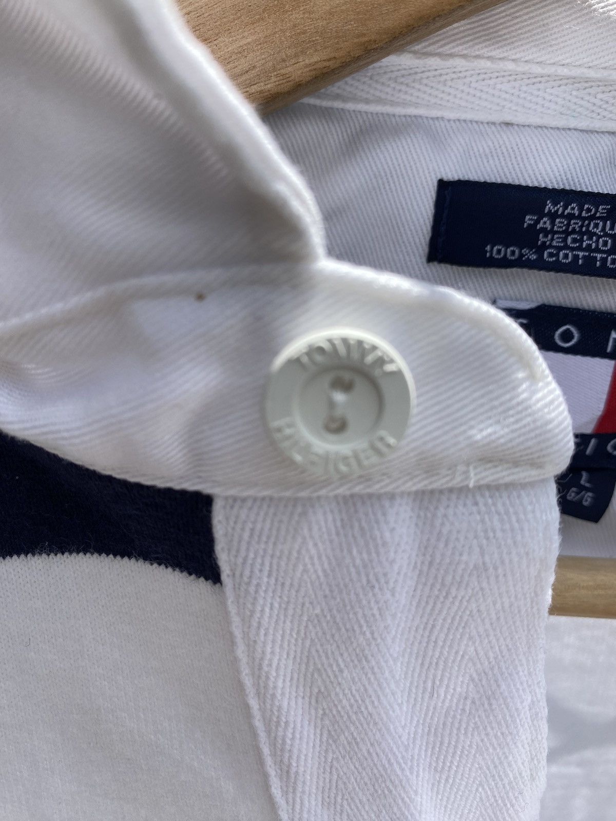 Tommy Hilfiger Tommy hilfiger rugby striped long sleeve Size US L / EU 52-54 / 3 - 6 Thumbnail