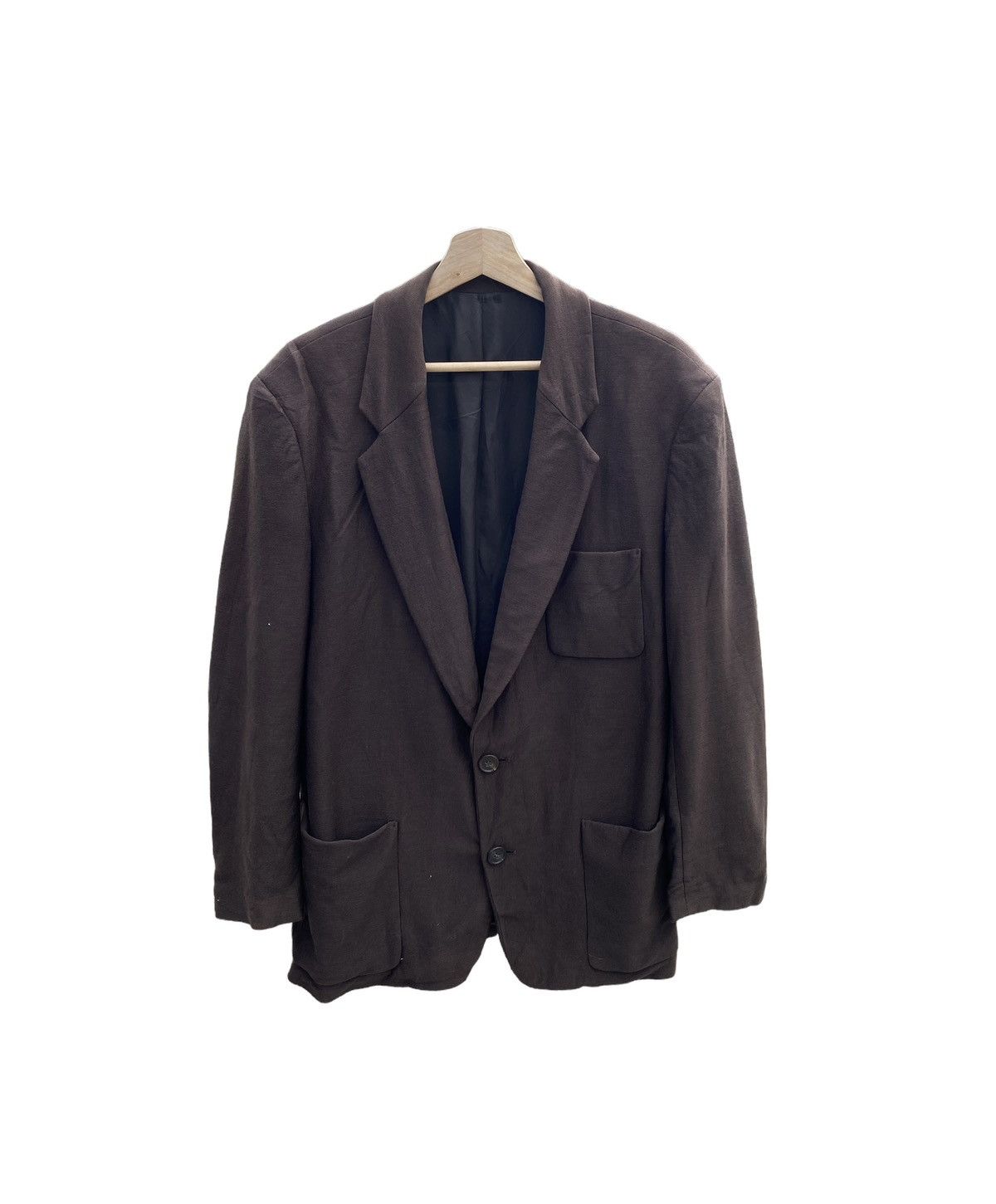 Issey Miyake Vintage Issey Miyake Men Wool Blazers Size 40R - 1 Thumbnail