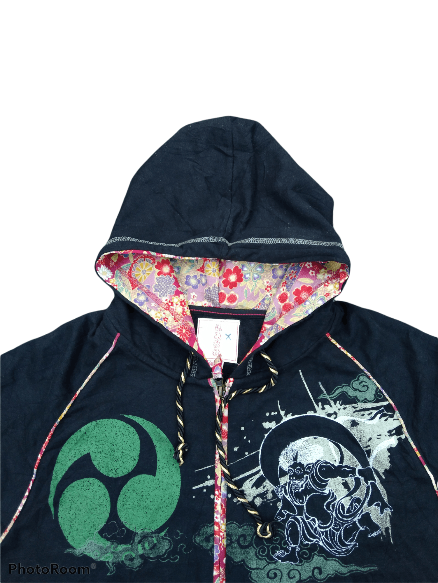 Japanese Brand JAPANESE LIGHTNING AND STORM FUUJIN RAIJIIN HOODIE Size US L / EU 52-54 / 3 - 3 Thumbnail