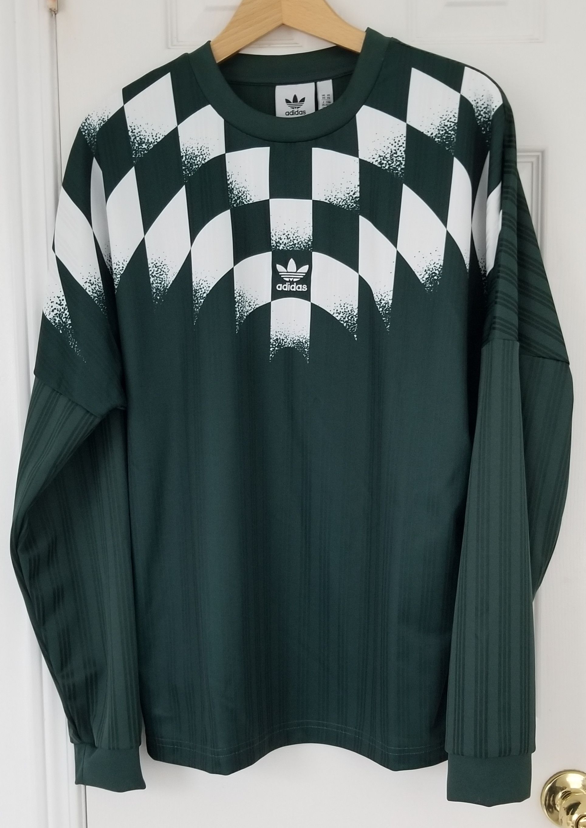 Adidas Adidas Rekive Oversized Graphic Jersey Soccer Y2K Size US XS / EU 42 / 0 - 1 Thumbnail