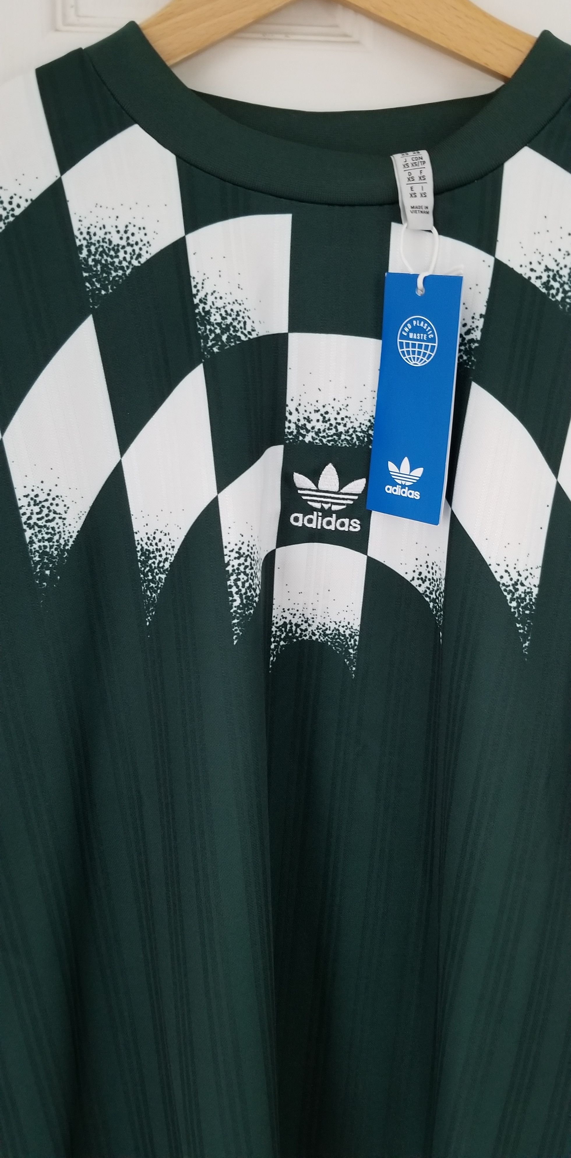 Adidas Adidas Rekive Oversized Graphic Jersey Soccer Y2K Size US XS / EU 42 / 0 - 5 Thumbnail