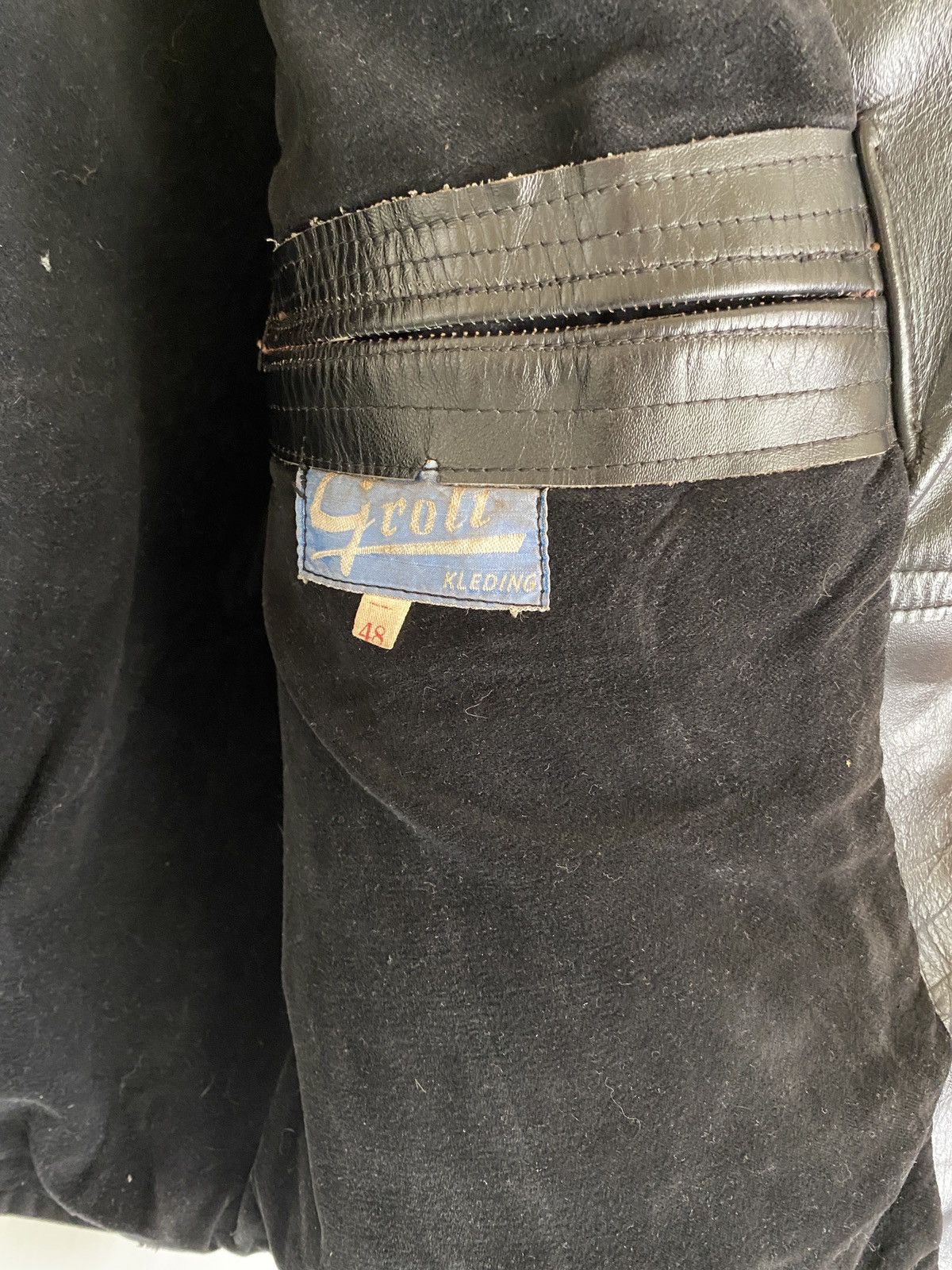 Vintage Rare Vintage 40s Horsehide Motorcycle Leather Biker Jacket Size US M / EU 48-50 / 2 - 6 Thumbnail