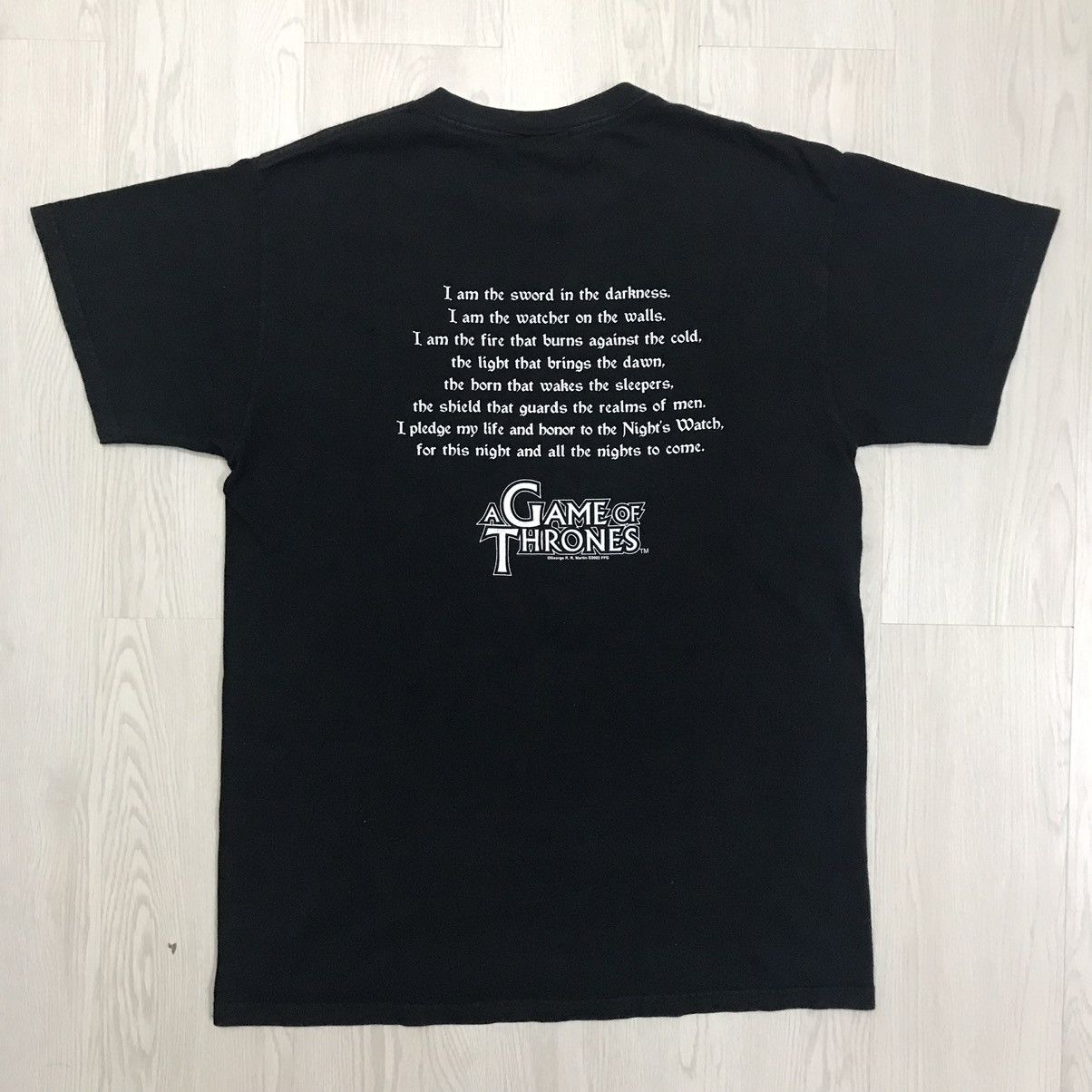 Anime 💥RARE💥 Vintage Game Of Thrones Movie Tee Night Watch HBO Size US M / EU 48-50 / 2 - 4 Thumbnail