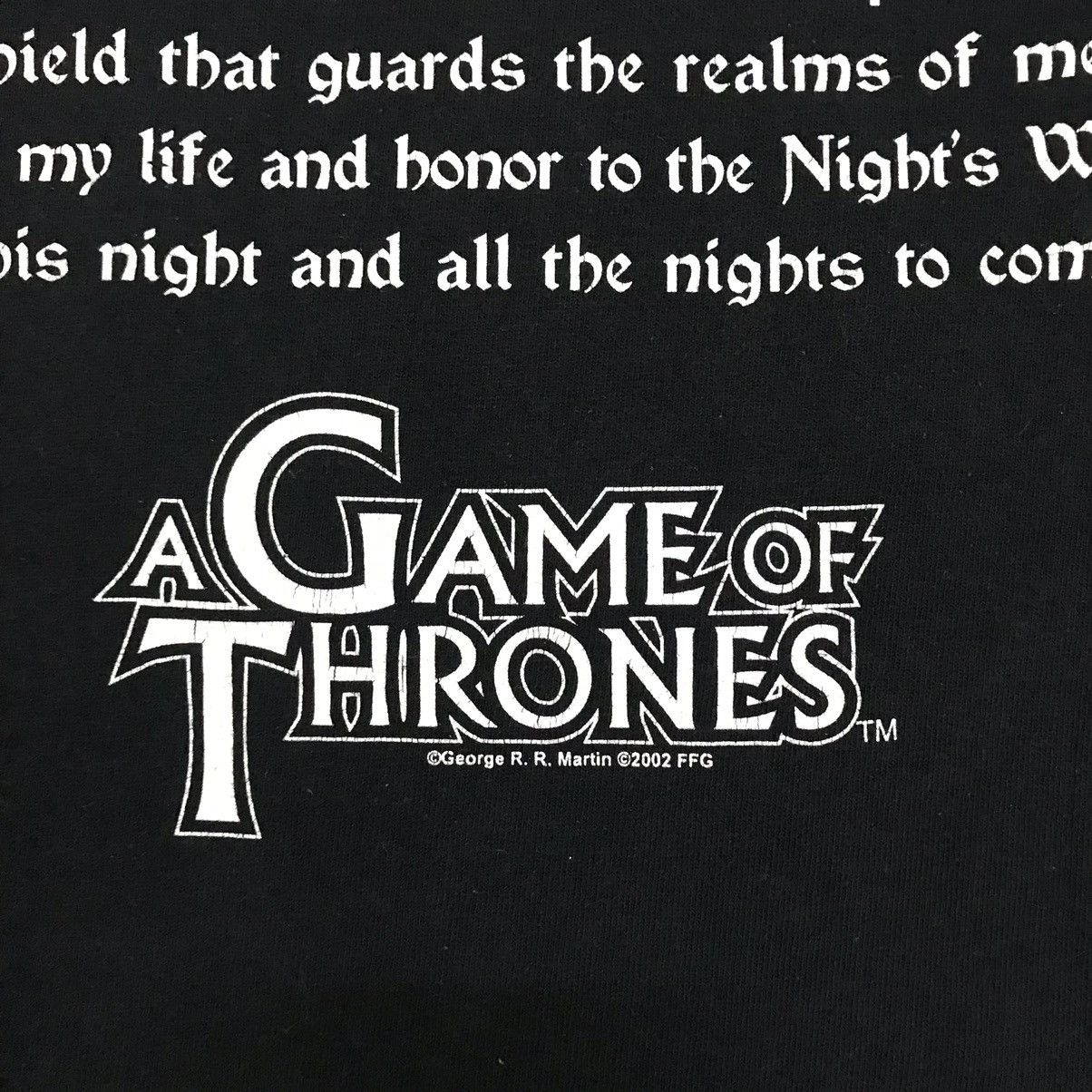 Anime 💥RARE💥 Vintage Game Of Thrones Movie Tee Night Watch HBO Size US M / EU 48-50 / 2 - 6 Thumbnail