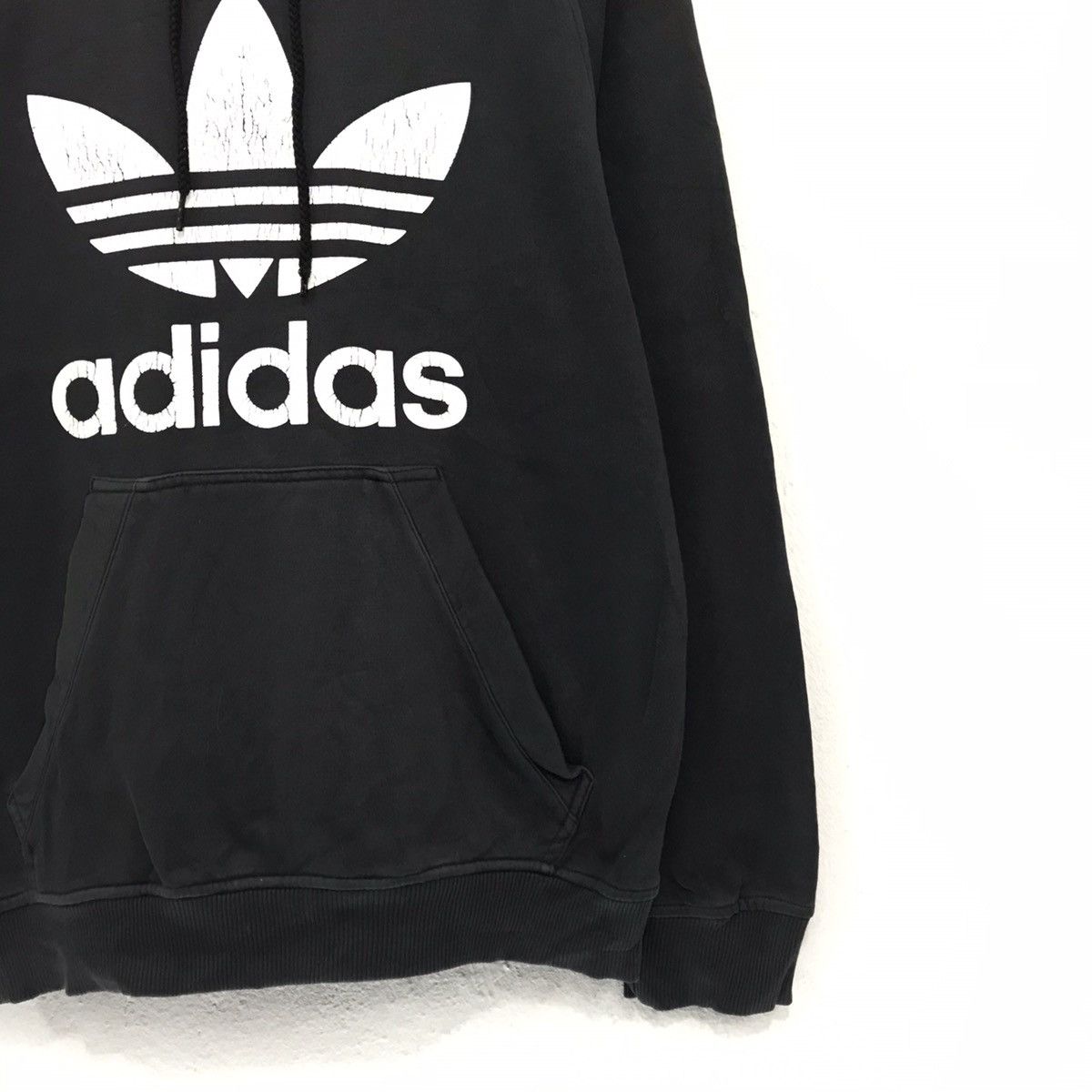 Adidas × Vintage Adidas Sweatshirt Hoodies Biglogo Spellout Adidas Sweater Size US M / EU 48-50 / 2 - 3 Thumbnail