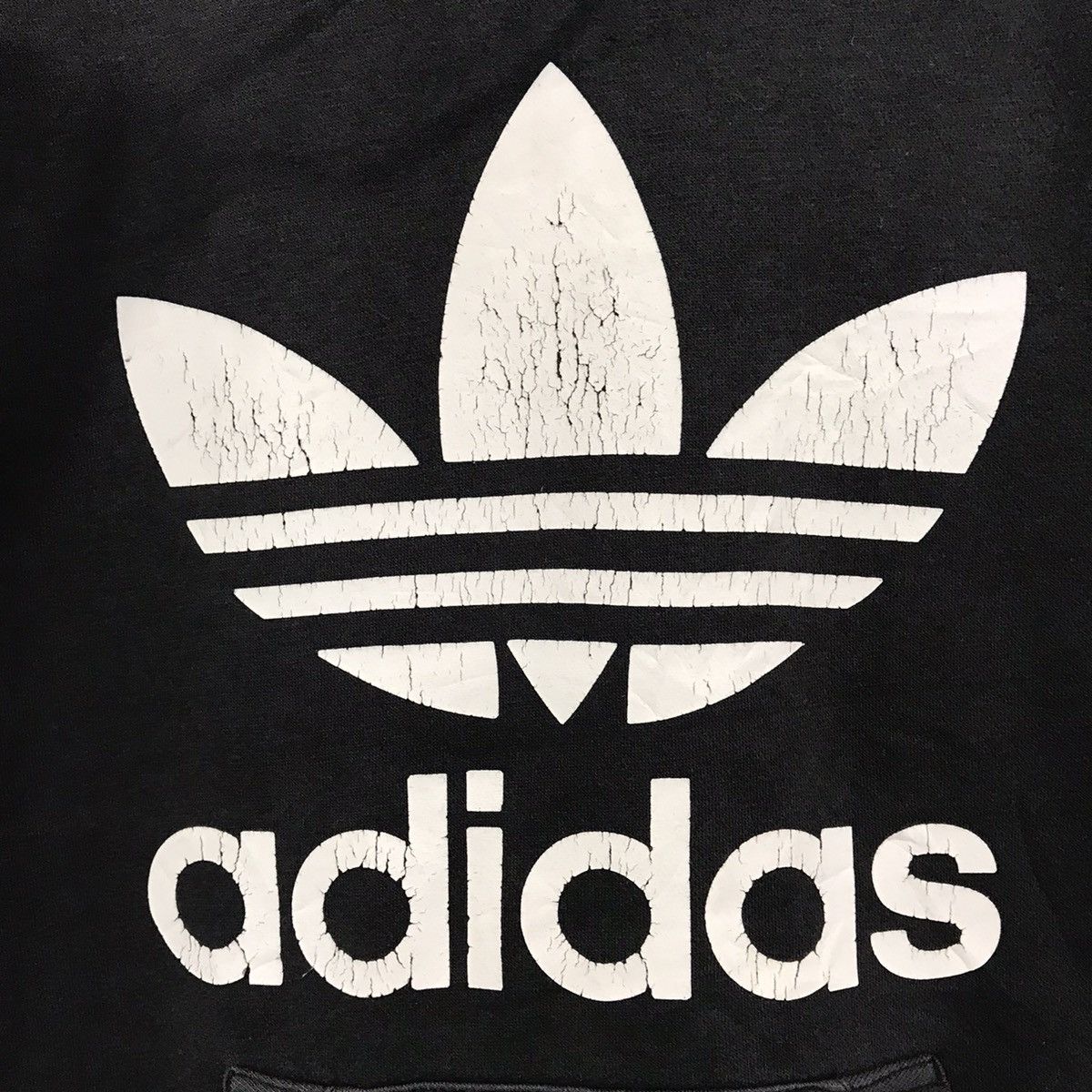Adidas × Vintage Adidas Sweatshirt Hoodies Biglogo Spellout Adidas Sweater Size US M / EU 48-50 / 2 - 4 Thumbnail