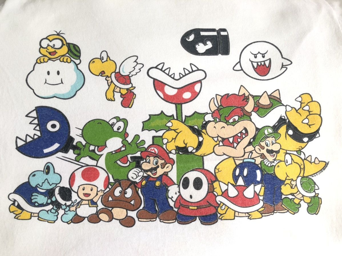 Nintendo Super Mario 2010 NINTENDO Game Party T-Shirt #1009 Size US L / EU 52-54 / 3 - 1 Thumbnail