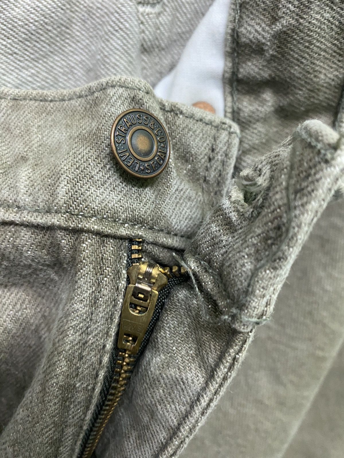 Levi's × Levi's Vintage Clothing × Vintage Vintage LEVIS Orange Tab Relaxed Fit Tapered leg USA denim Size US 33 - 17 Thumbnail