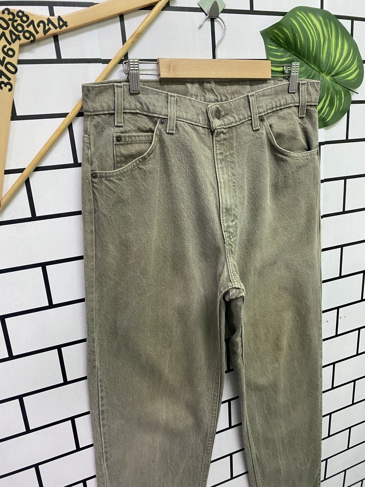 Levi's × Levi's Vintage Clothing × Vintage Vintage LEVIS Orange Tab Relaxed Fit Tapered leg USA denim Size US 33 - 11 Thumbnail
