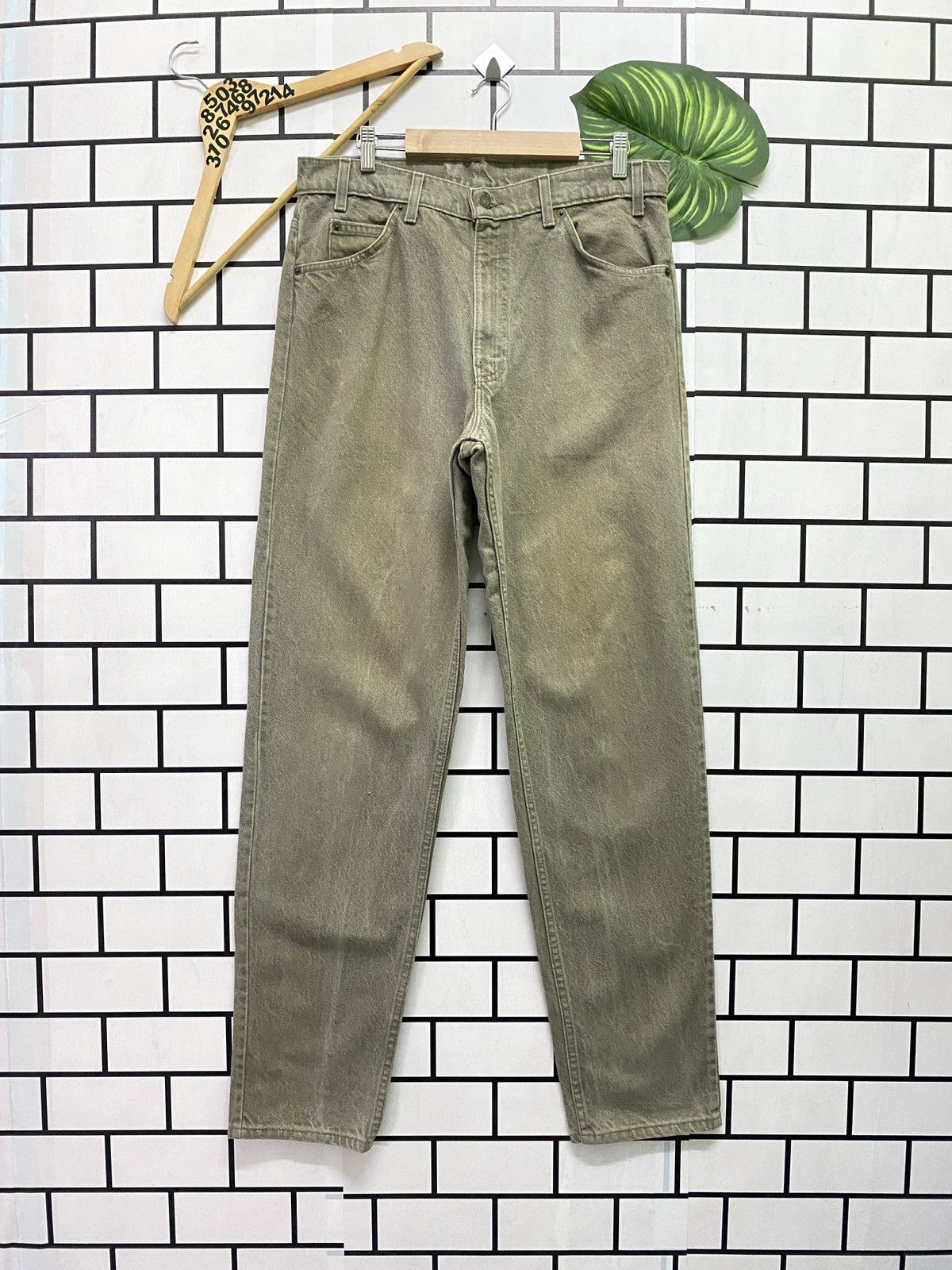 Levi's × Levi's Vintage Clothing × Vintage Vintage LEVIS Orange Tab Relaxed Fit Tapered leg USA denim Size US 33 - 1 Thumbnail