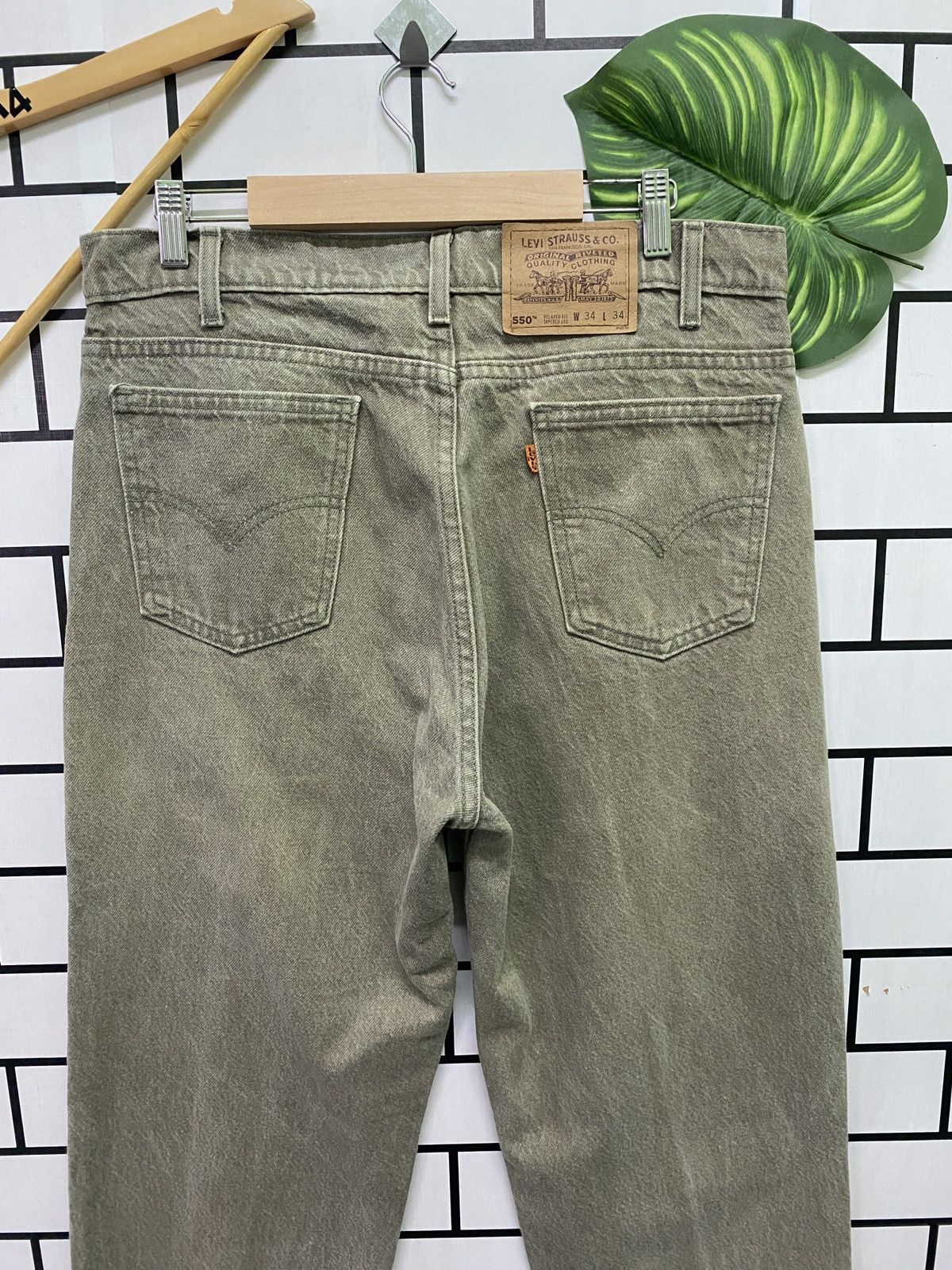 Levi's × Levi's Vintage Clothing × Vintage Vintage LEVIS Orange Tab Relaxed Fit Tapered leg USA denim Size US 33 - 13 Thumbnail