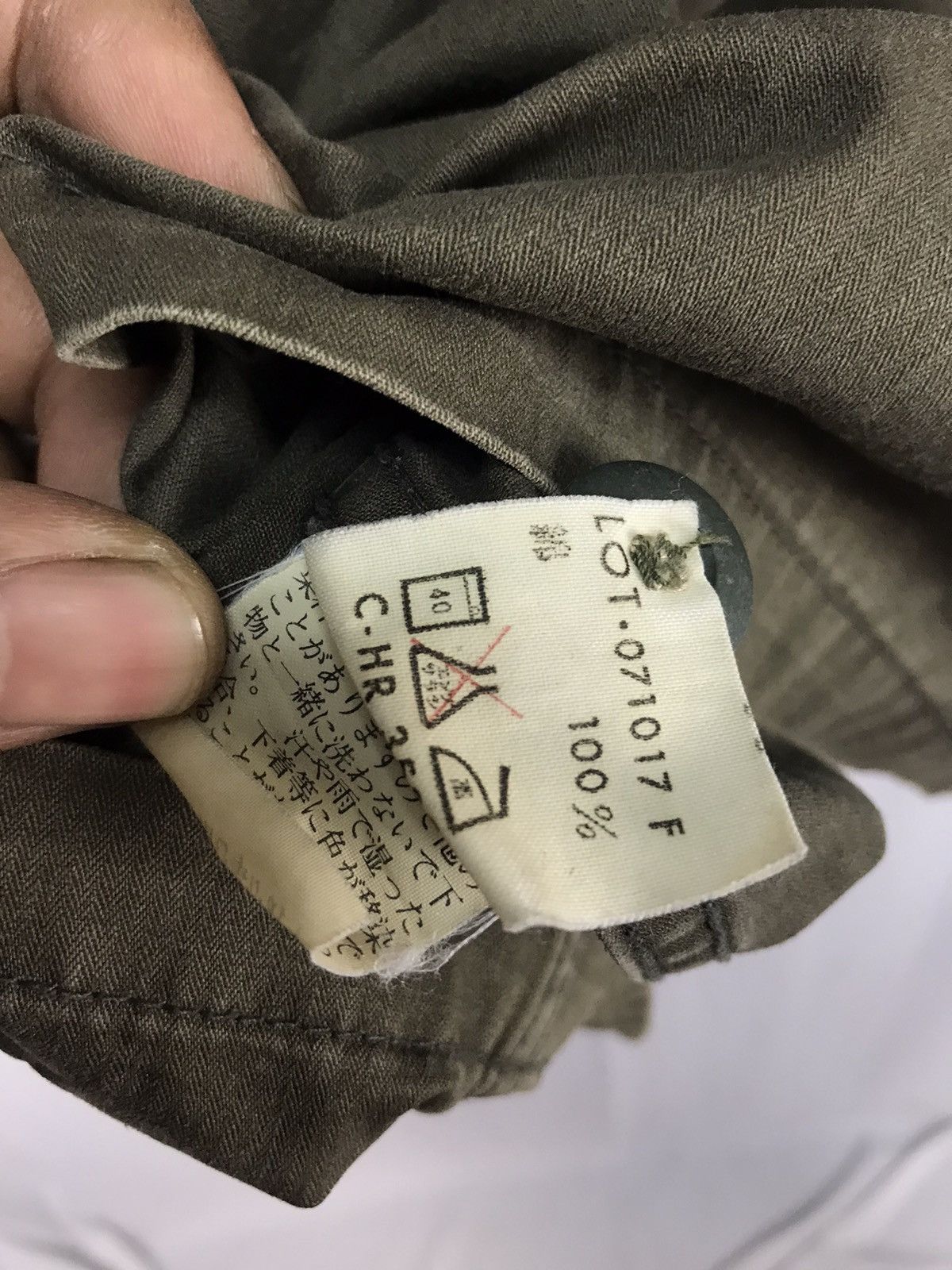 Military fashion zipper by blue way