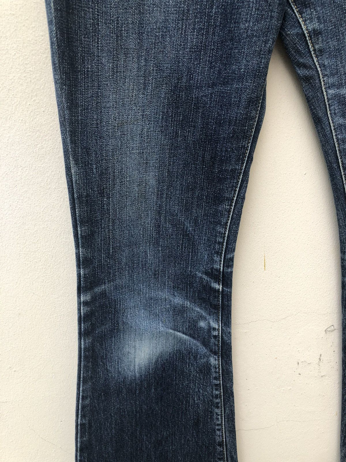 Burgus Plus Vintage Burgus Plus Japan Faded Denim Flare Jeans Size US 30 / EU 46 - 10 Thumbnail