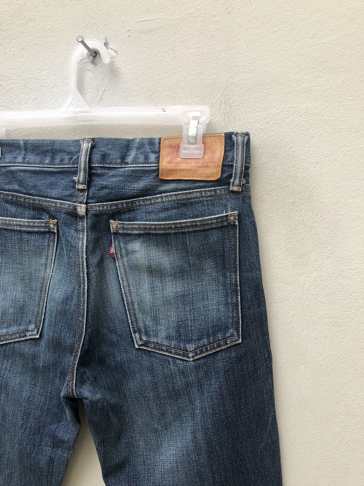 Burgus Plus Vintage Burgus Plus Japan Faded Denim Flare Jeans Size US 30 / EU 46 - 19 Thumbnail
