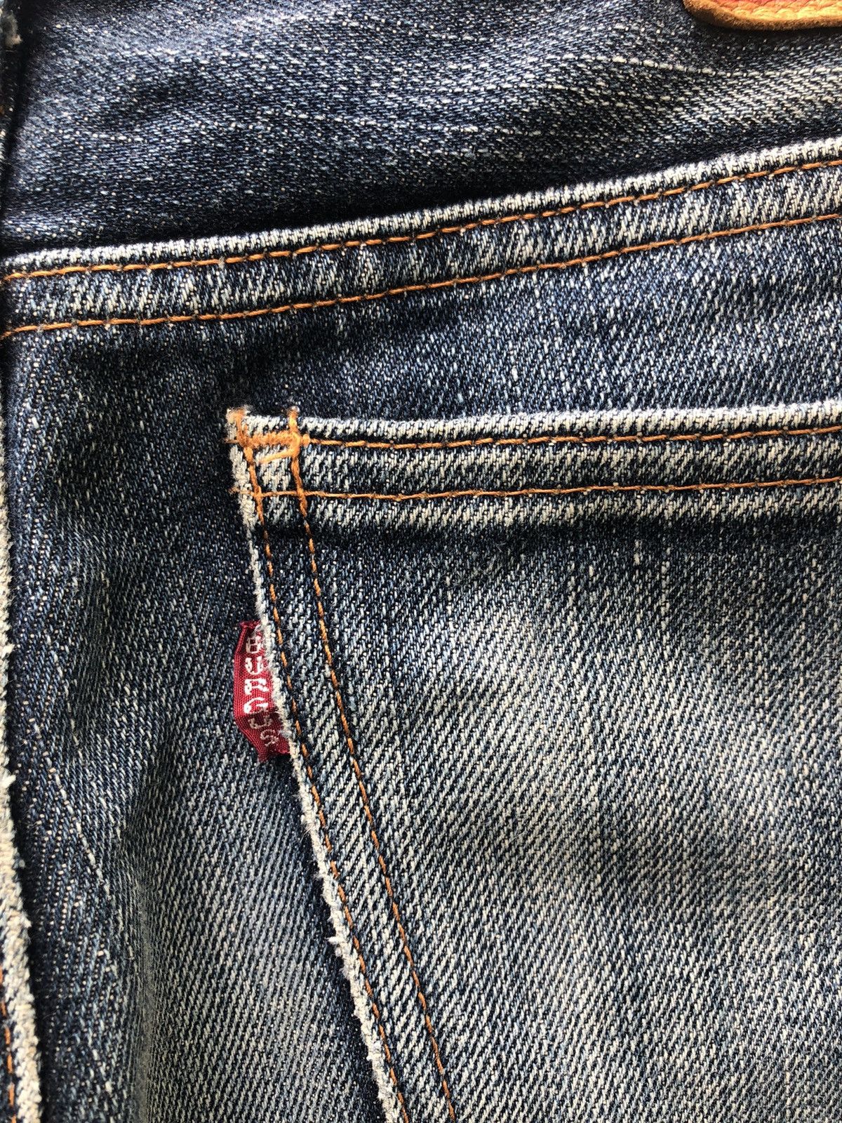 Burgus Plus Vintage Burgus Plus Japan Faded Denim Flare Jeans Size US 30 / EU 46 - 20 Thumbnail