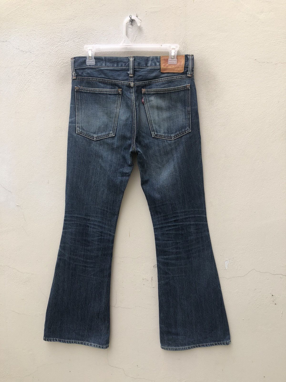 Burgus Plus Vintage Burgus Plus Japan Faded Denim Flare Jeans Size US 30 / EU 46 - 15 Thumbnail