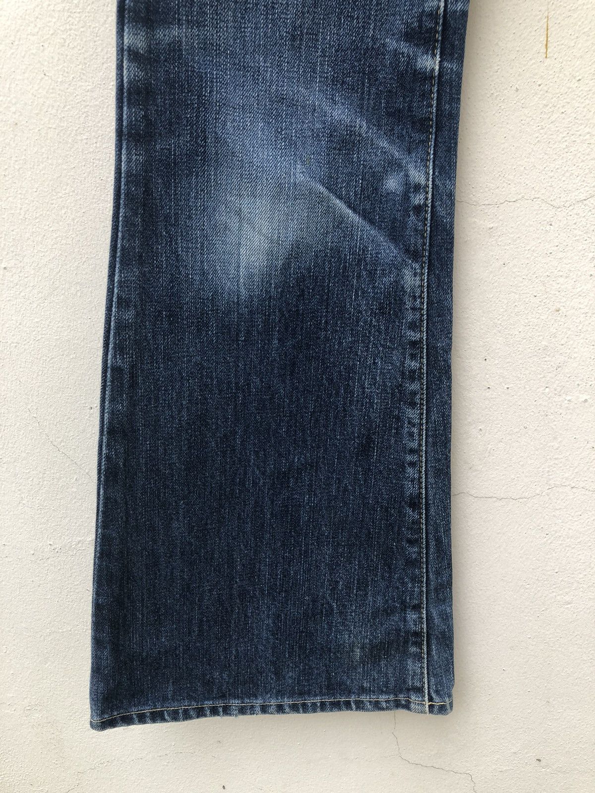 Burgus Plus Vintage Burgus Plus Japan Faded Denim Flare Jeans Size US 30 / EU 46 - 11 Thumbnail