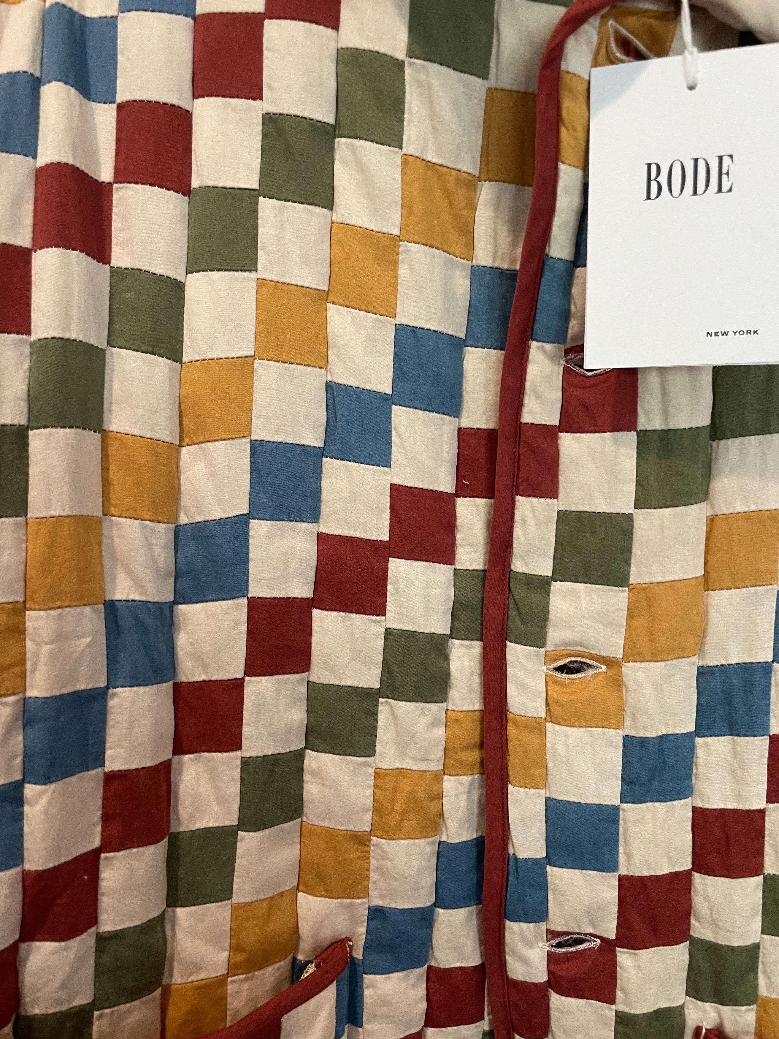 Bode Stamp Quilt Jacket (Medium/Large) Size US M / EU 48-50 / 2 - 3 Thumbnail