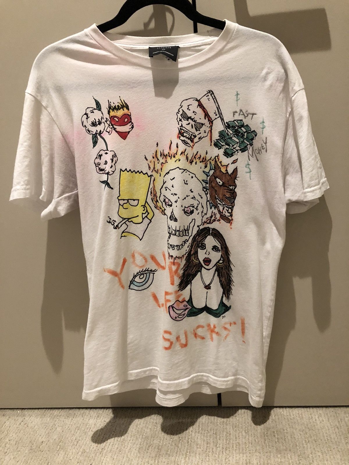 Barneys New York × Resurrect by Night Ressurect By Night x Barneys Hand Drawn Tee Size US M / EU 48-50 / 2 - 1 Thumbnail
