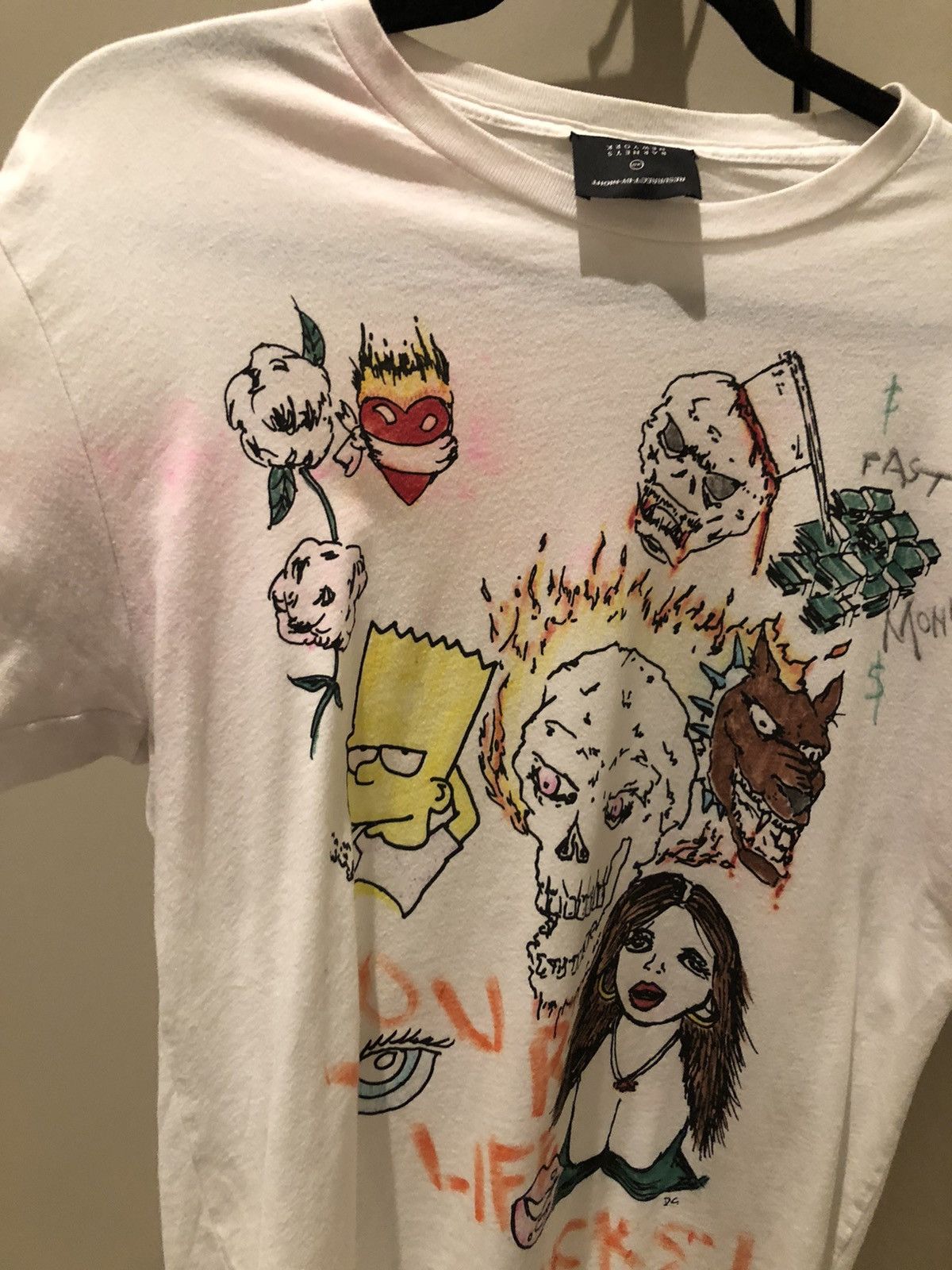 Barneys New York × Resurrect by Night Ressurect By Night x Barneys Hand Drawn Tee Size US M / EU 48-50 / 2 - 5 Thumbnail