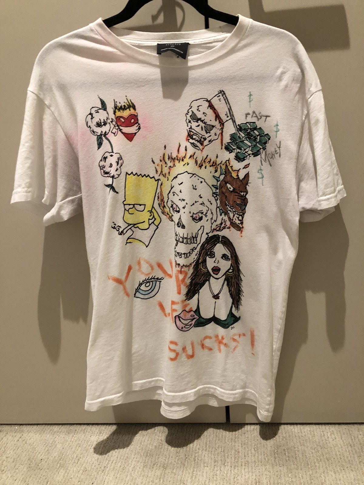 Barneys New York × Resurrect by Night Ressurect By Night x Barneys Hand Drawn Tee Size US M / EU 48-50 / 2 - 3 Thumbnail