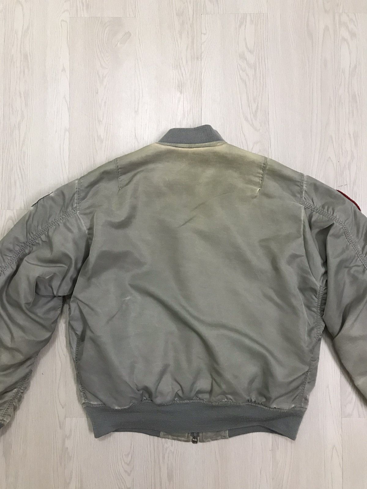 Vintage 💥RARE💥 Vintage US Navy Ma-1 Bomber Jacket Size US L / EU 52-54 / 3 - 8 Thumbnail