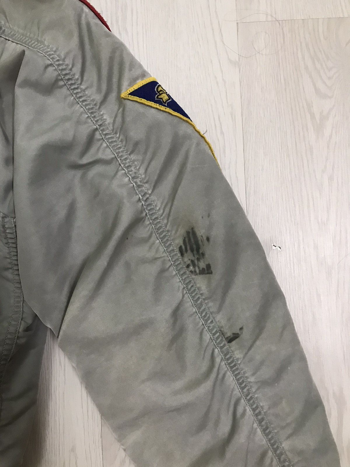Vintage 💥RARE💥 Vintage US Navy Ma-1 Bomber Jacket Size US L / EU 52-54 / 3 - 18 Thumbnail
