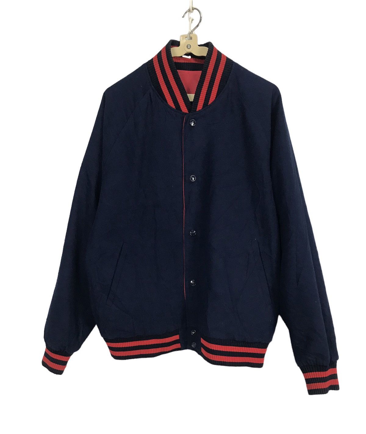 Japanese Brand × Vintage Vintage reversible varsity jacket by valio Size US M / EU 48-50 / 2 - 1 Thumbnail