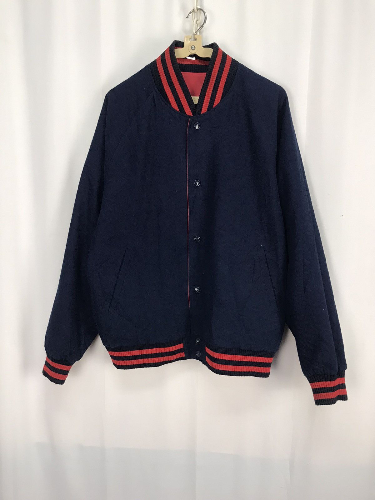 Japanese Brand × Vintage Vintage reversible varsity jacket by valio Size US M / EU 48-50 / 2 - 7 Thumbnail