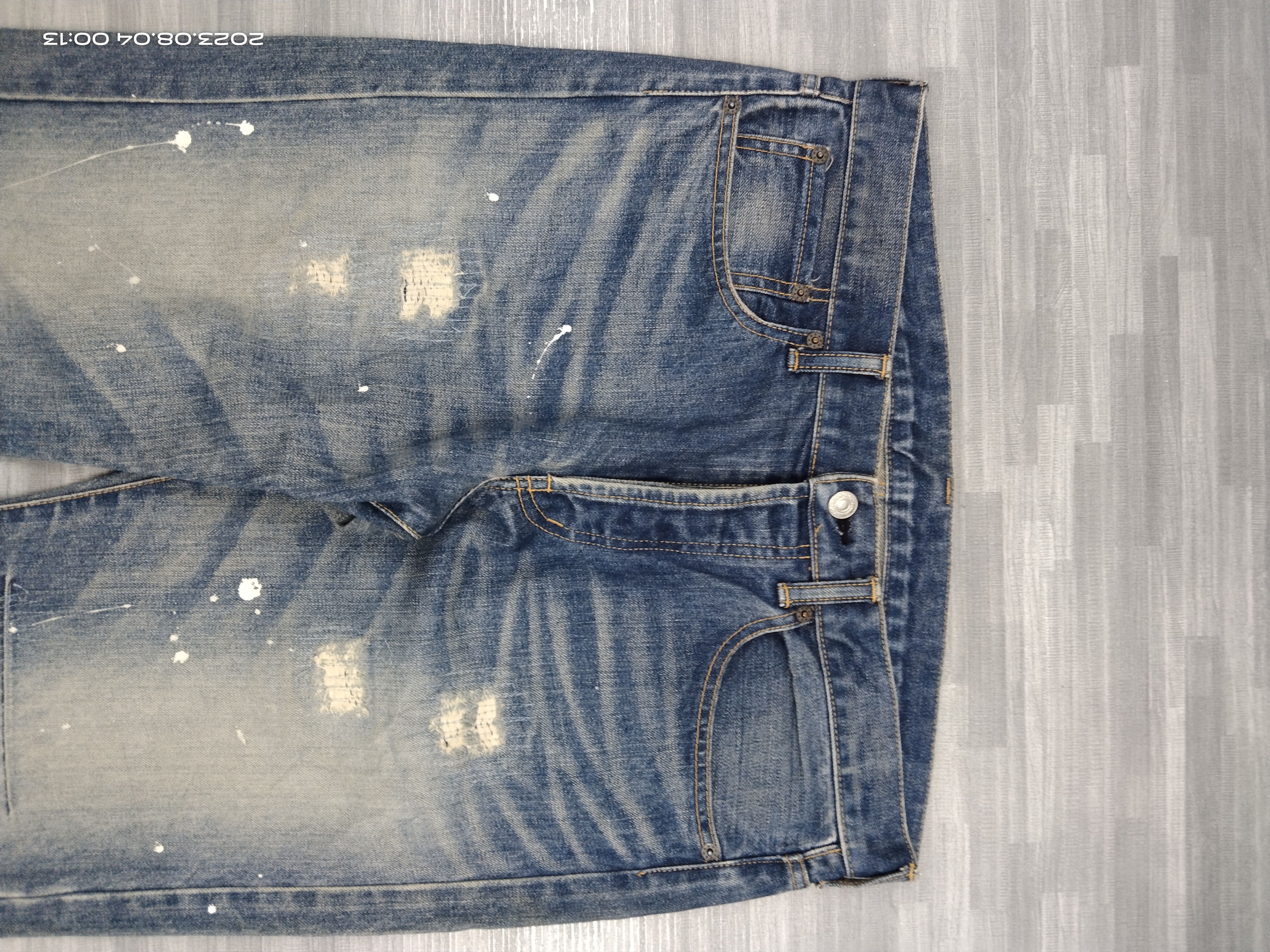 Takeo Kikuchi SiCK SPLATTER TK INSPIRED HELMUT LANG Size US 33 - 4 Thumbnail