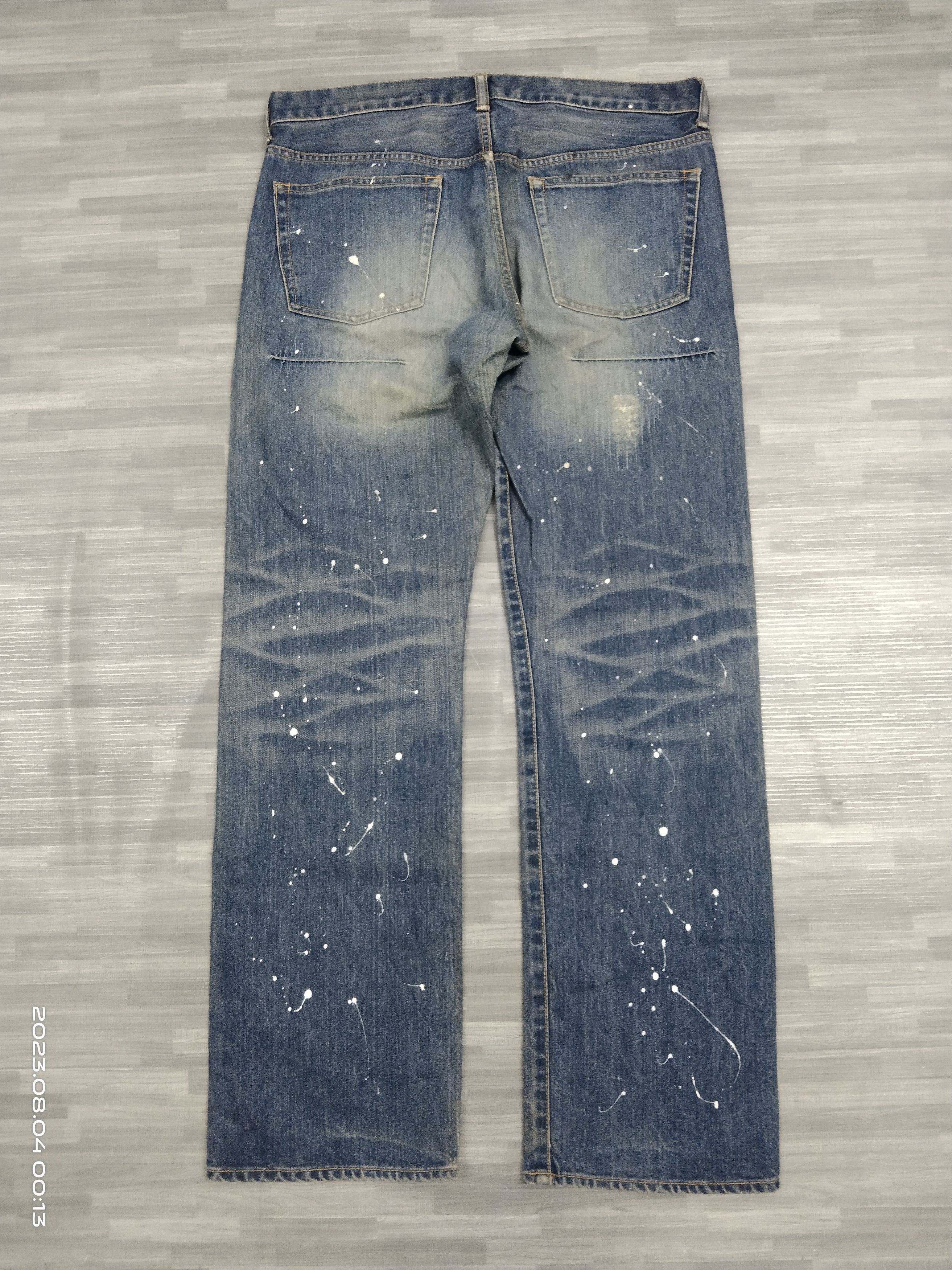 Takeo Kikuchi SiCK SPLATTER TK INSPIRED HELMUT LANG Size US 33 - 3 Thumbnail