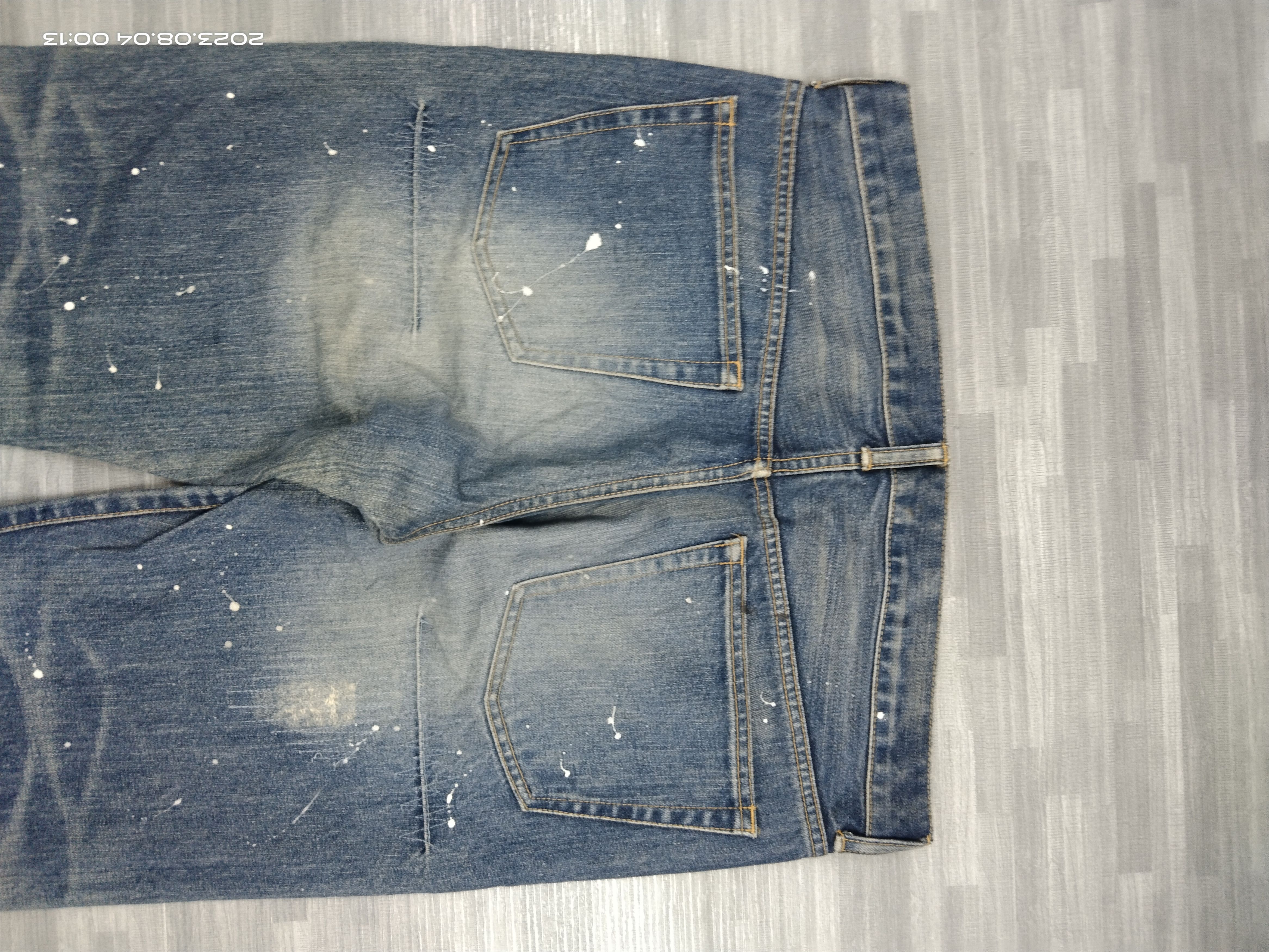 Takeo Kikuchi SiCK SPLATTER TK INSPIRED HELMUT LANG Size US 33 - 5 Thumbnail