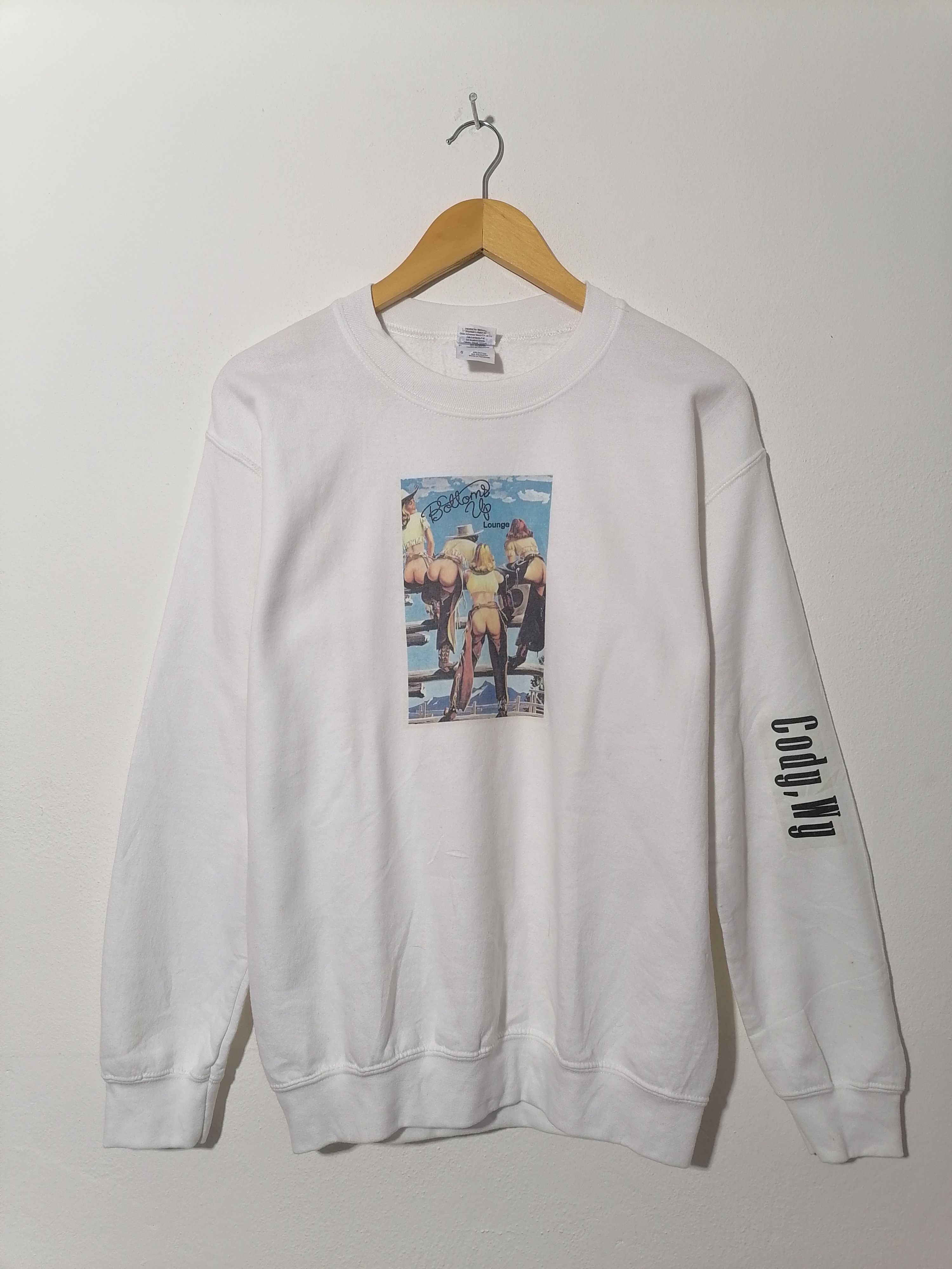 Gildan Cody Wy Cowboy Ladies Sweatshirt Size US M / EU 48-50 / 2 - 2 Thumbnail