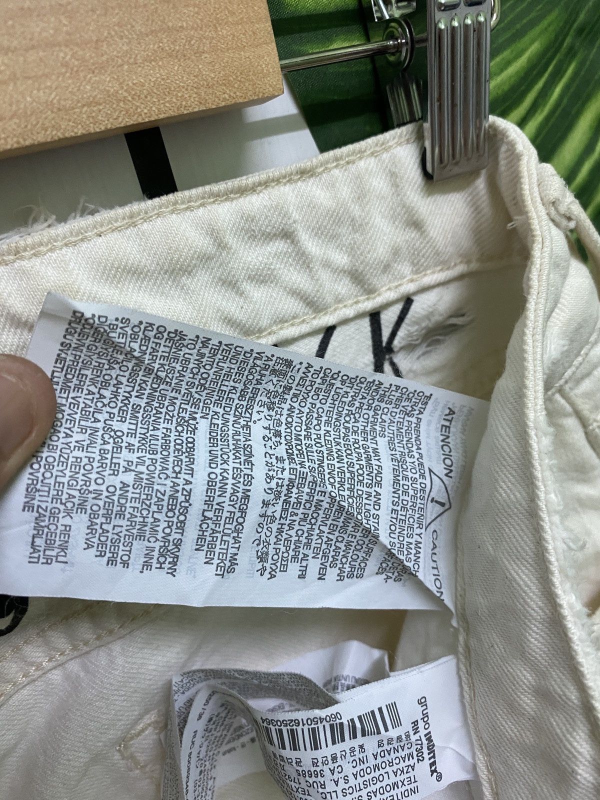 Designer × Zara ZARA TRAFALUC Denim Maker Patchwork/ Shisako Distressd Denim Size US 30 / EU 46 - 22 Thumbnail